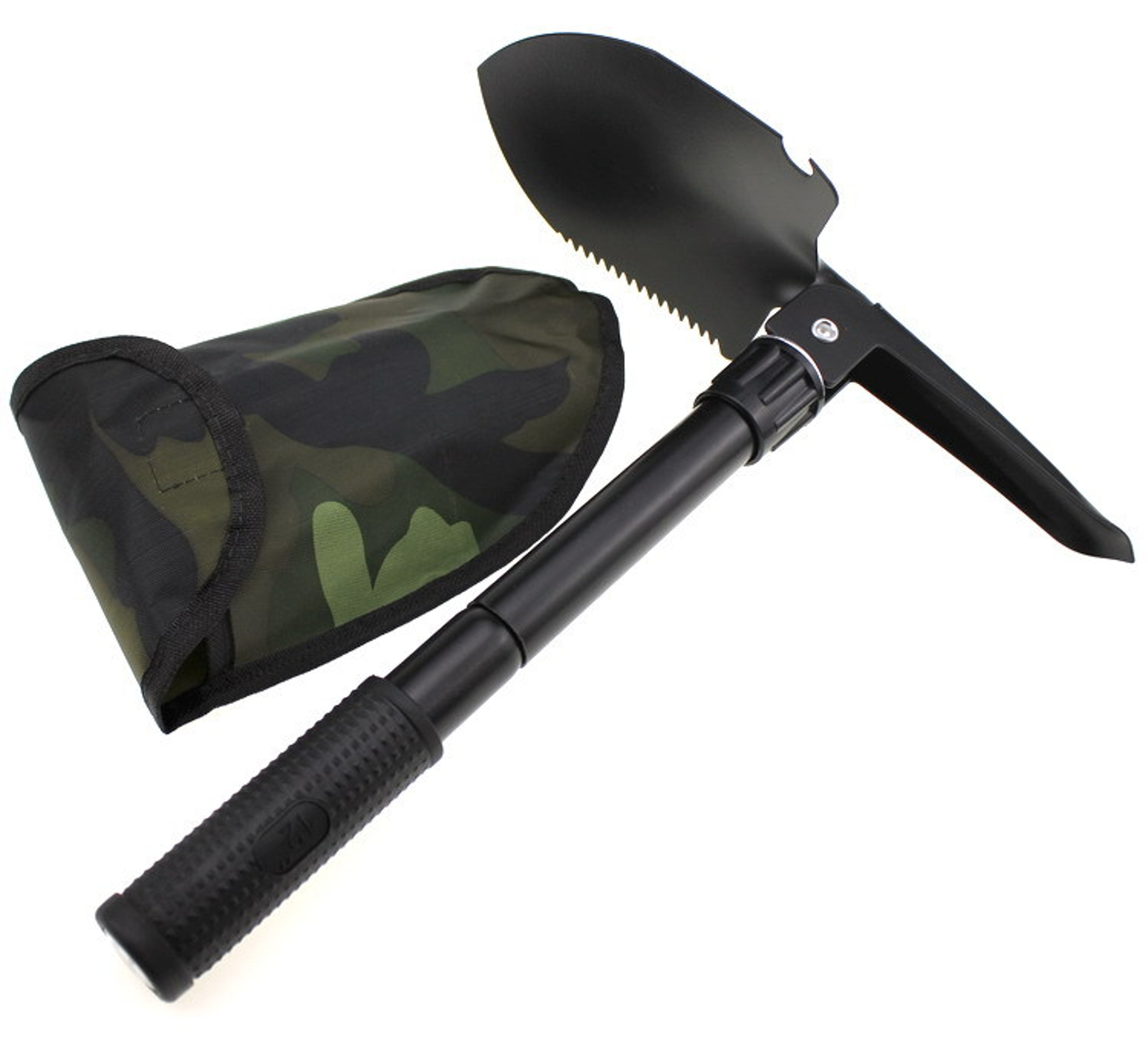Compact Foldable Camping Shovel Multifunctional Hiking Tool for Outdoor Adventures – view 7