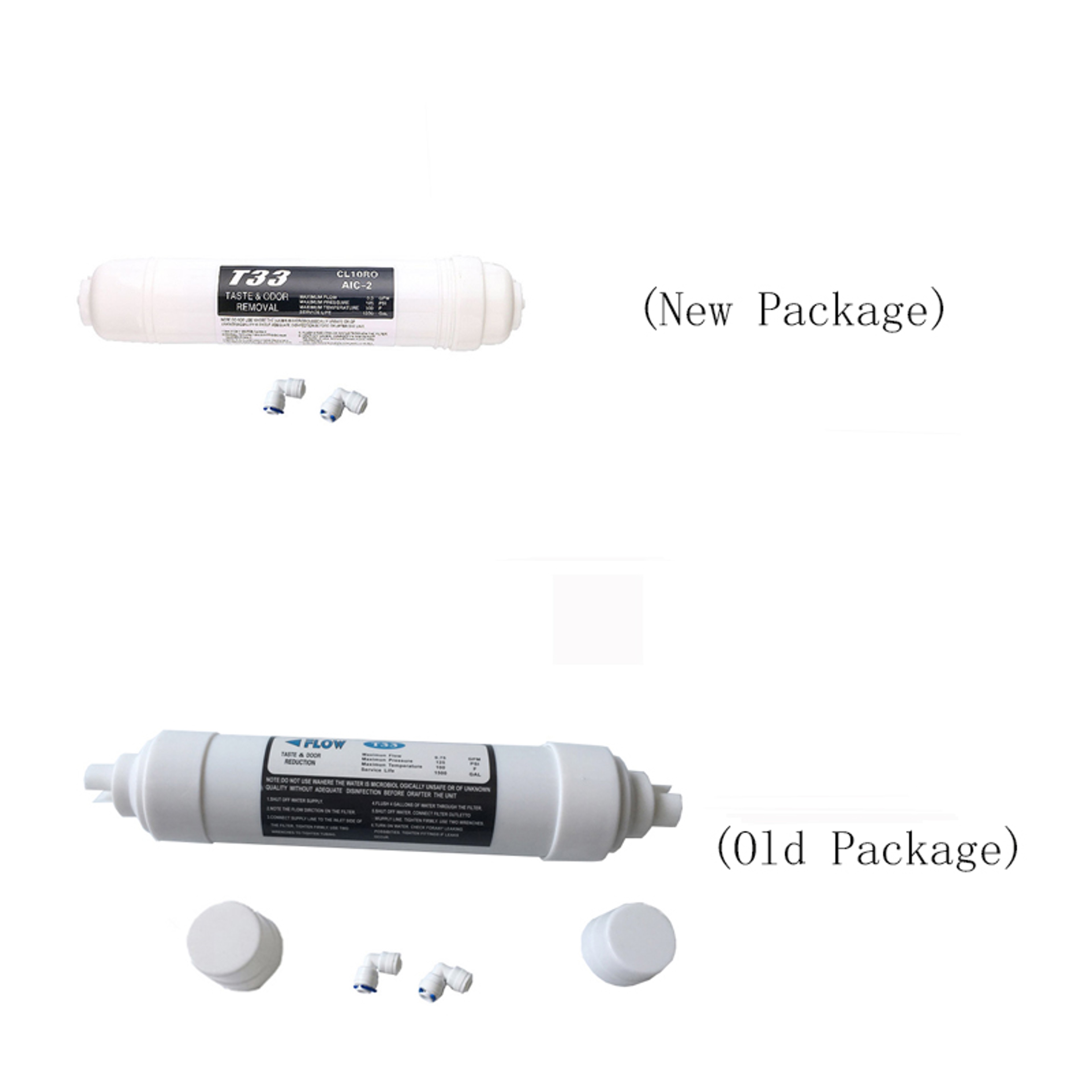 Inline Water Filter Pack Coconut Carbon Reverse Osmosis Cartridge – view 2