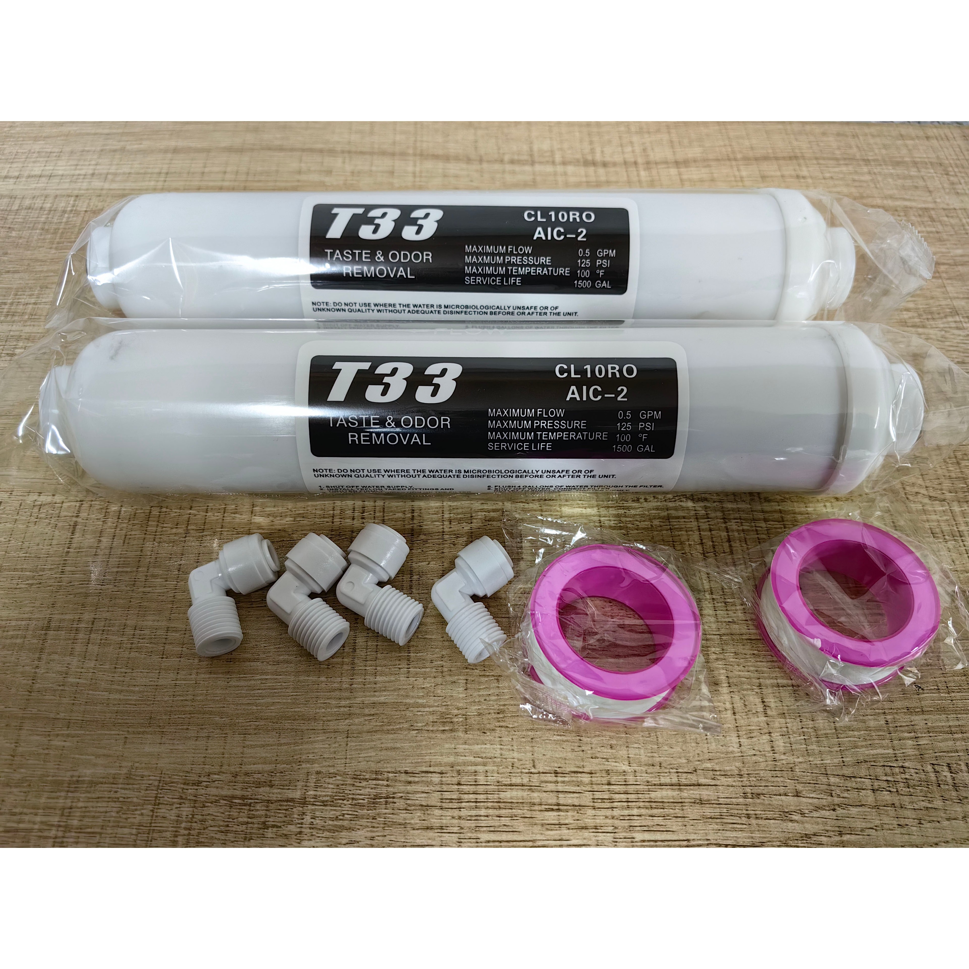 Inline Water Filter Pack Coconut Carbon Reverse Osmosis Cartridge – view 4