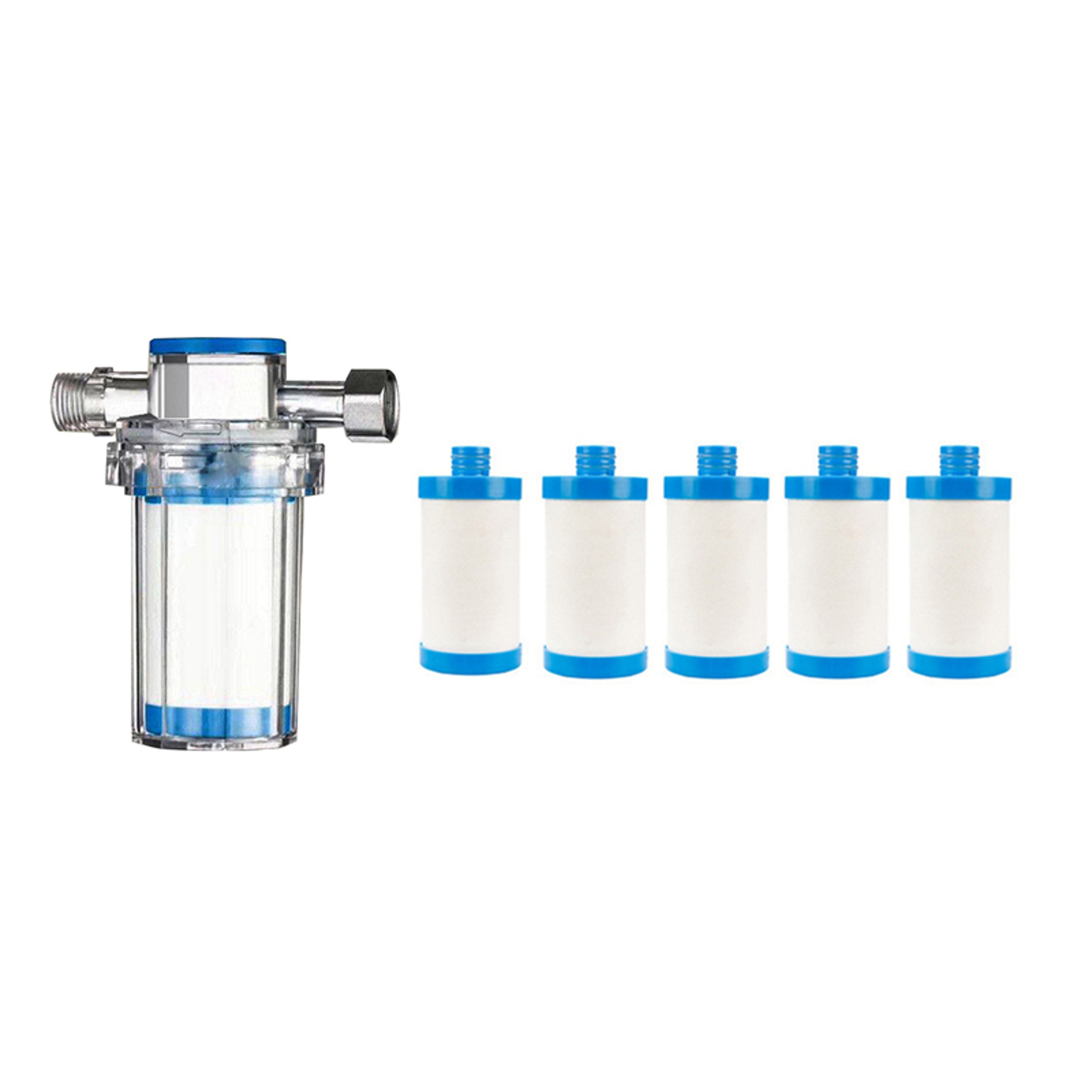 Multi Purpose Tap Water Filter Set for Shower Washing Machine Rust Sediment Purifier – view 1
