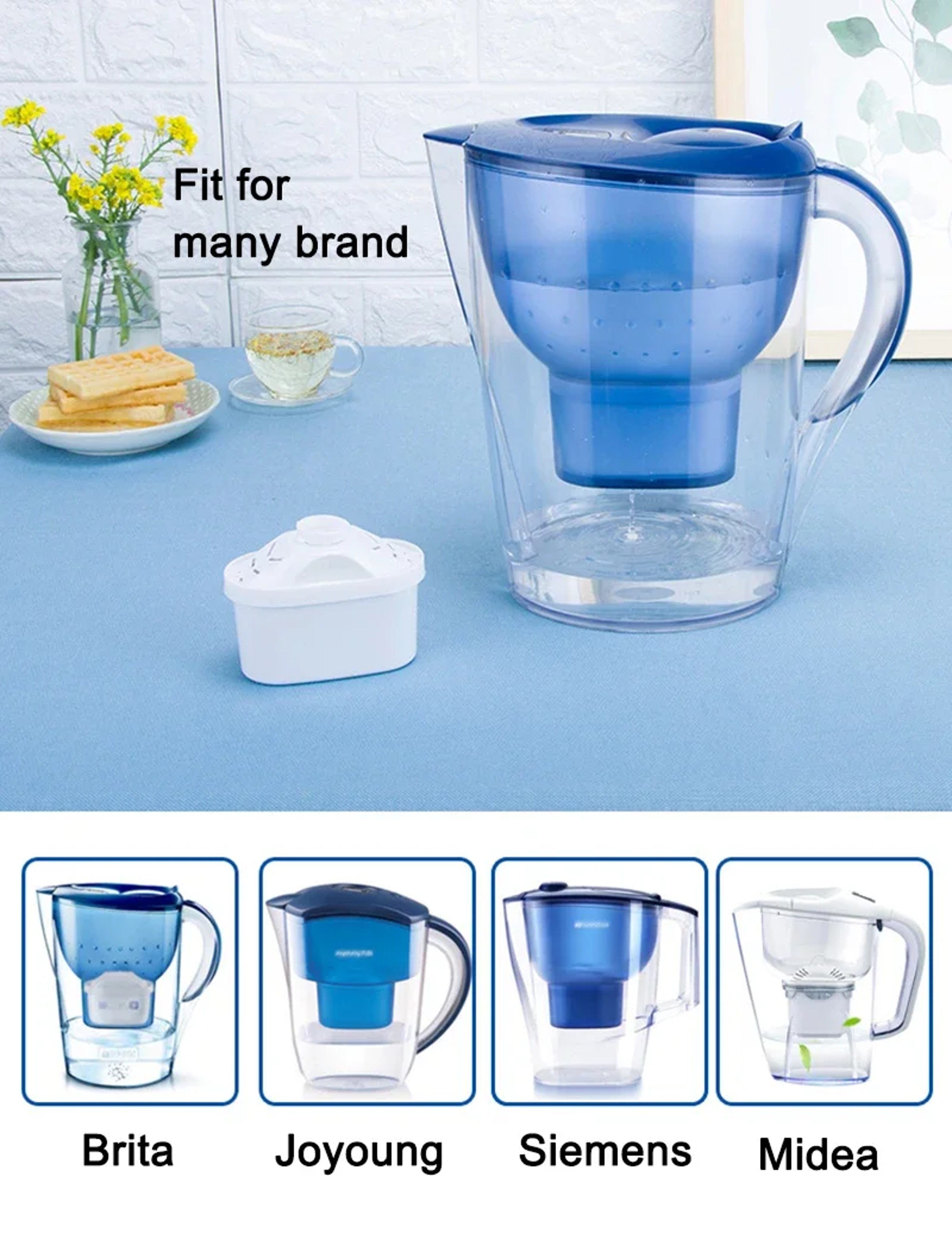 Brita Maxtra Filter Replacement Water Filter Cartridge With Activated Carbon For Clean Fresh Taste 1