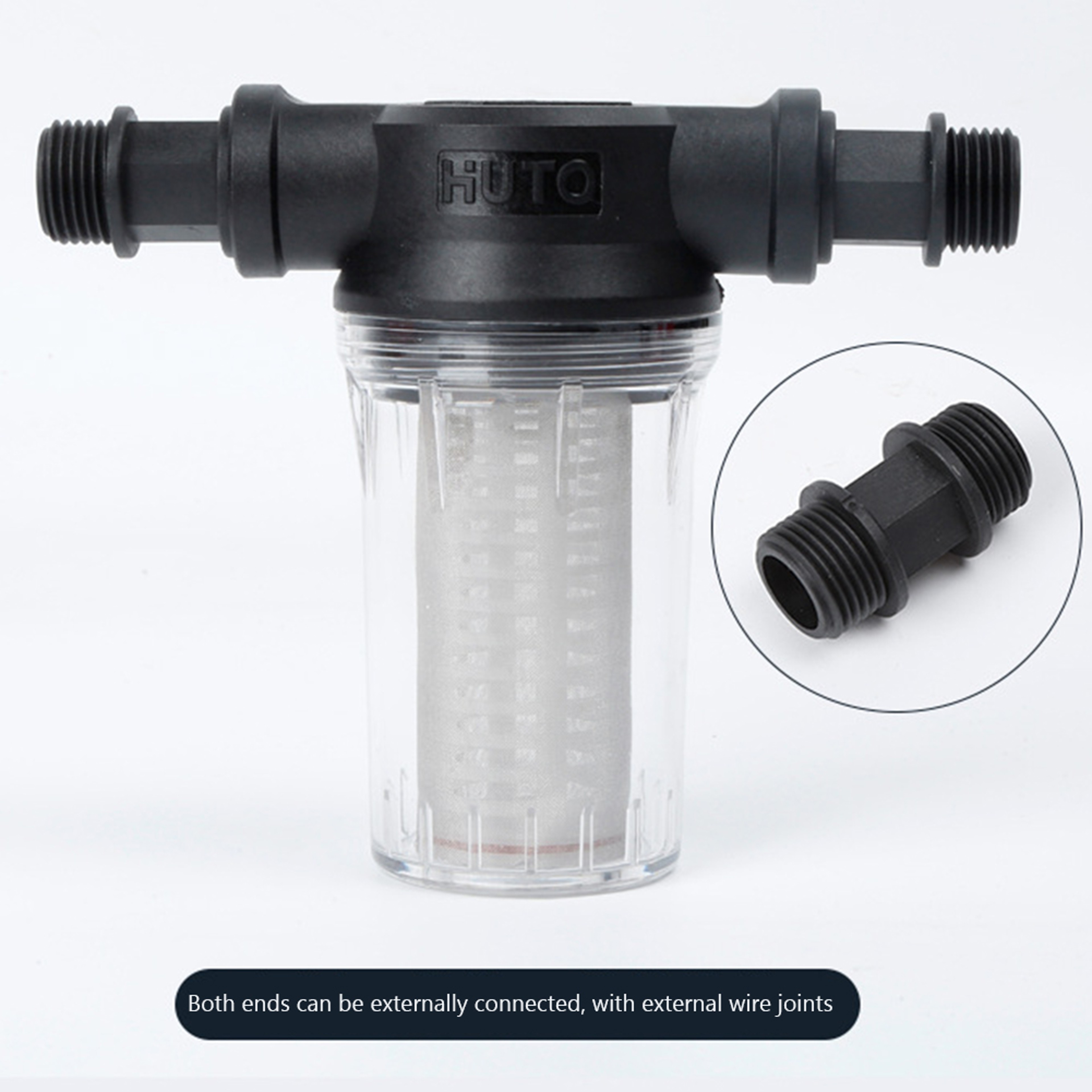 Mesh Spin Down Sediment Filter Water Pre Filter for Tanks and Aquaculture Systems – view 2