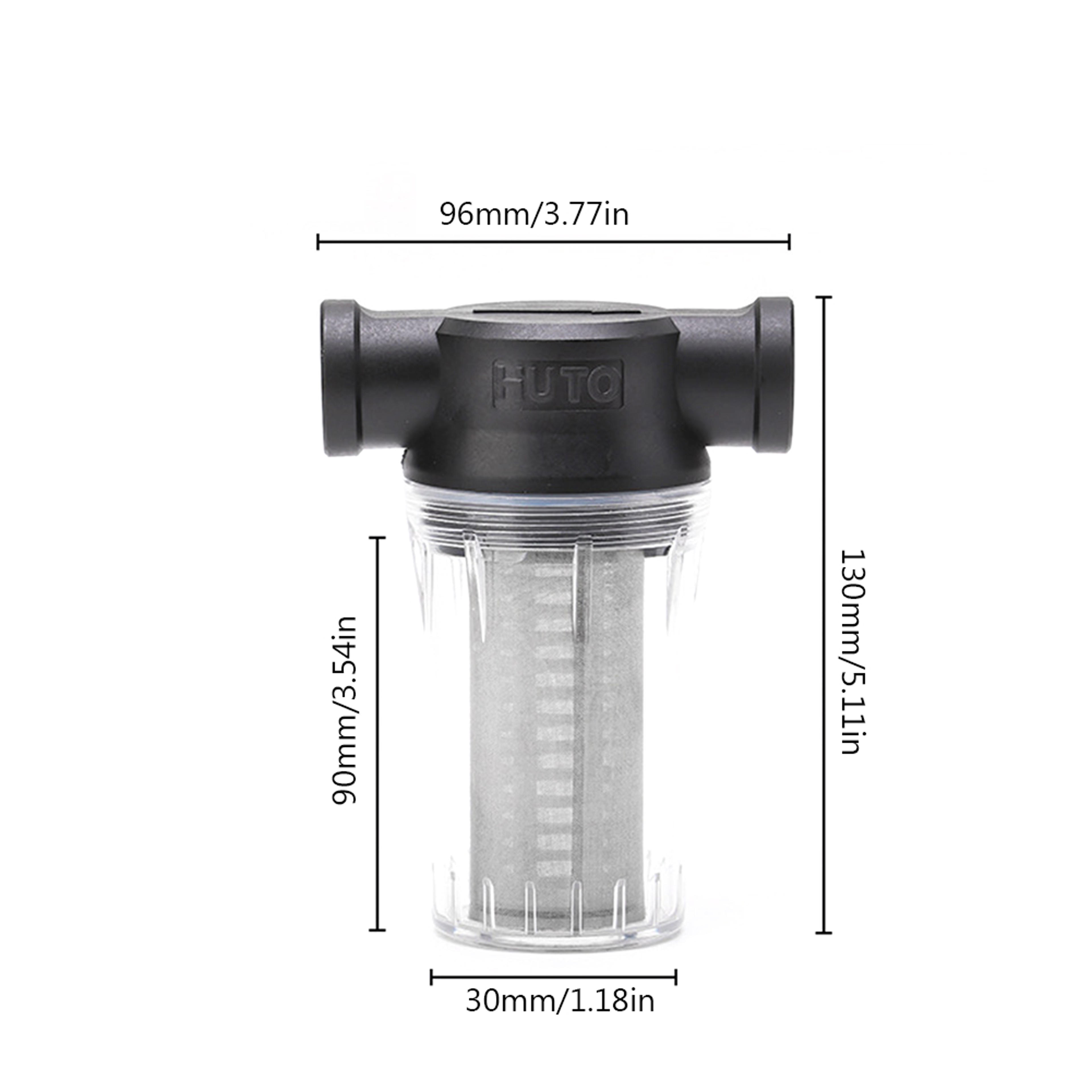 Mesh Spin Down Sediment Filter Water Pre Filter for Tanks and Aquaculture Systems – view 5