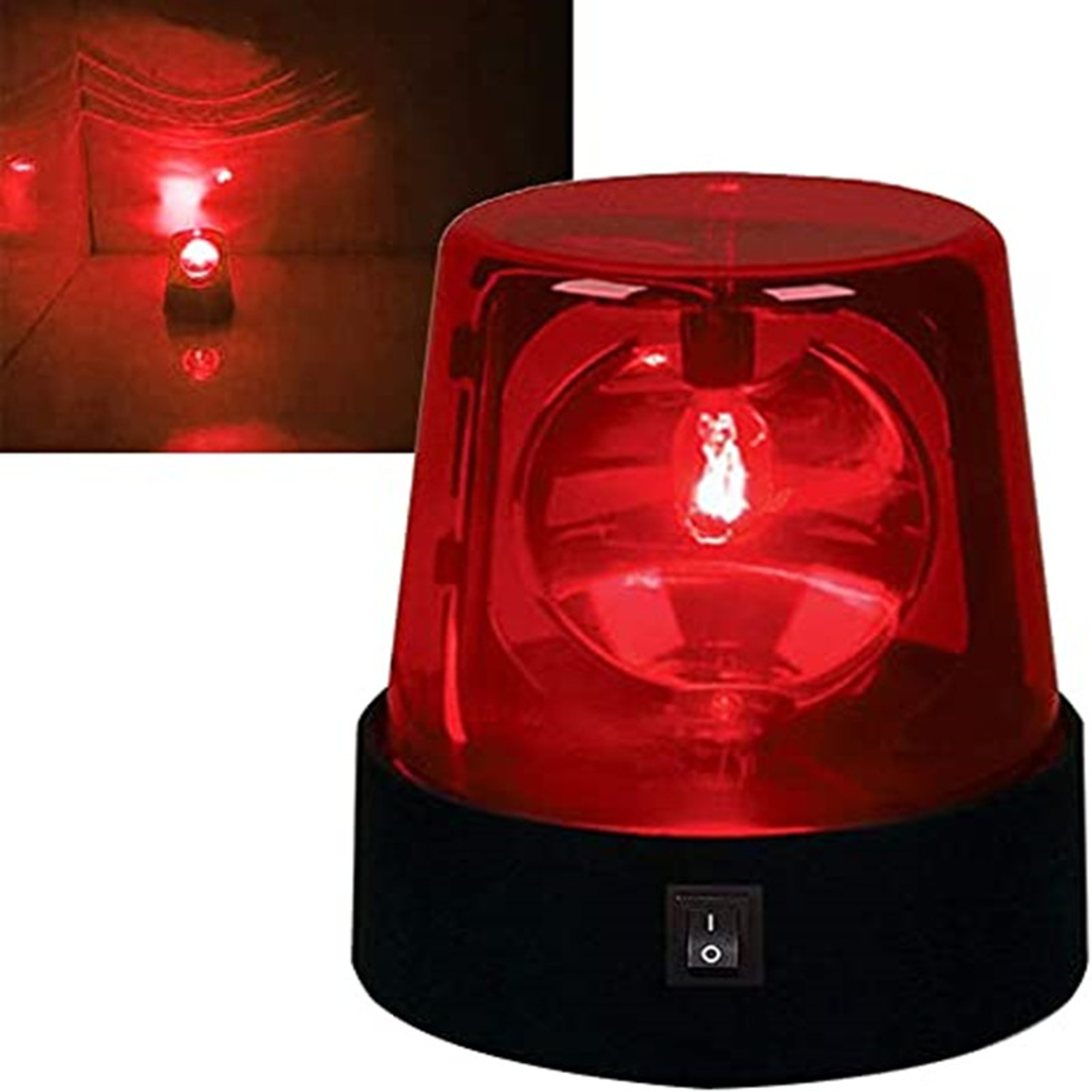 LED Police Strobe Light Car Emergency Beacon & Rotating DJ Disco Party Light – view 3