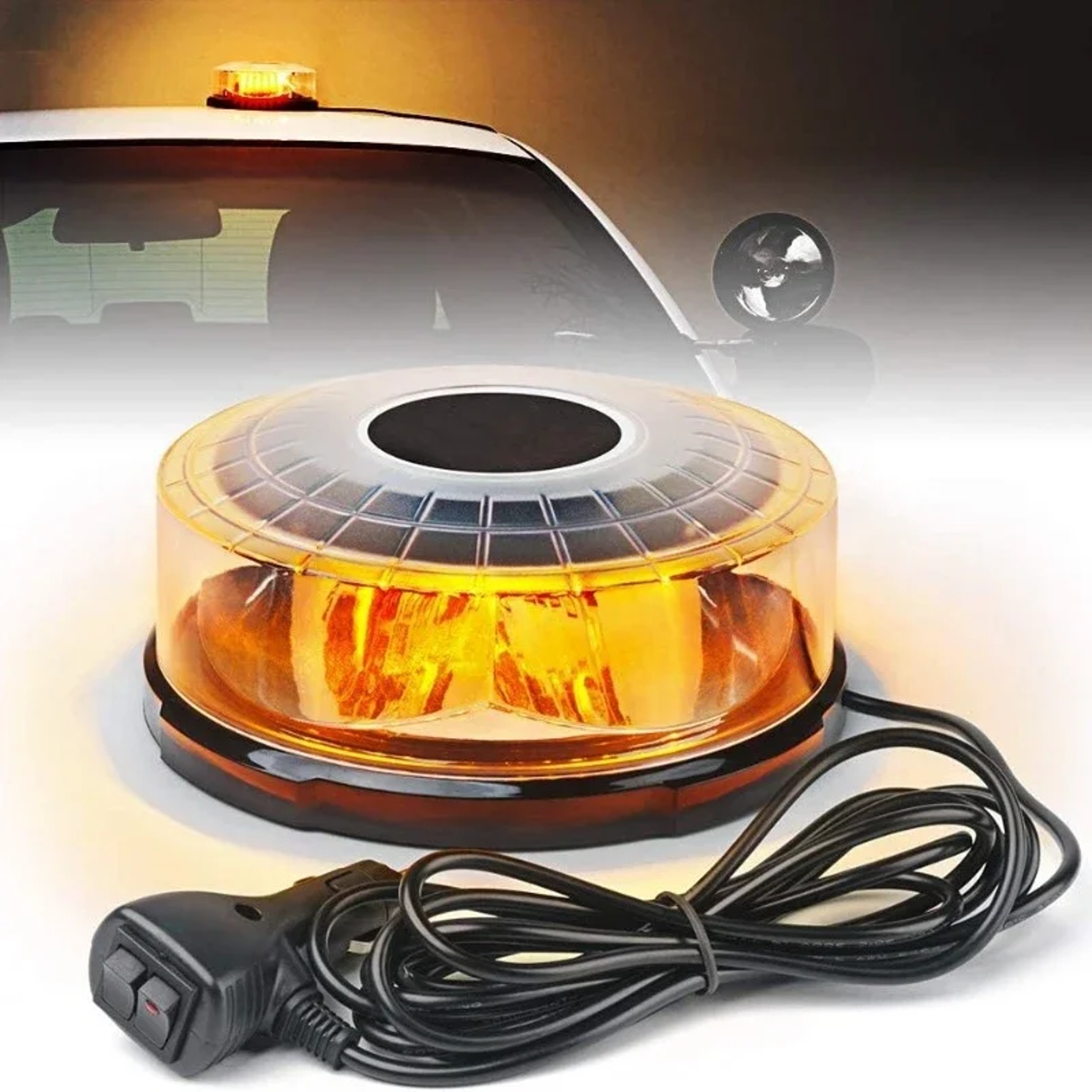 Super Bright LED Car Roof Emergency Light Strobe Beacon with Flashing Warning – view 7