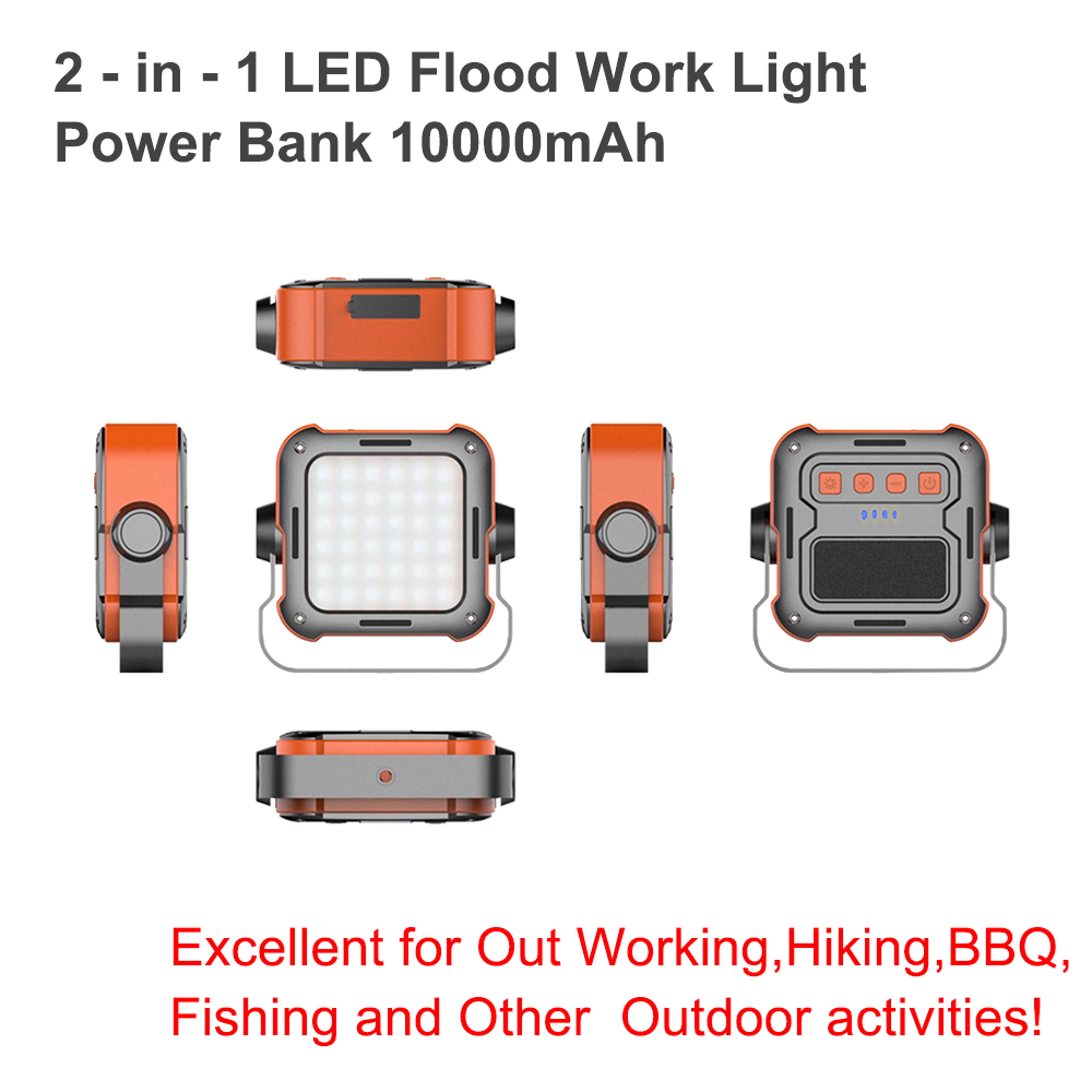 Rechargeable Portable LED Lantern & Power Bank for Camping & Emergencies – view 5