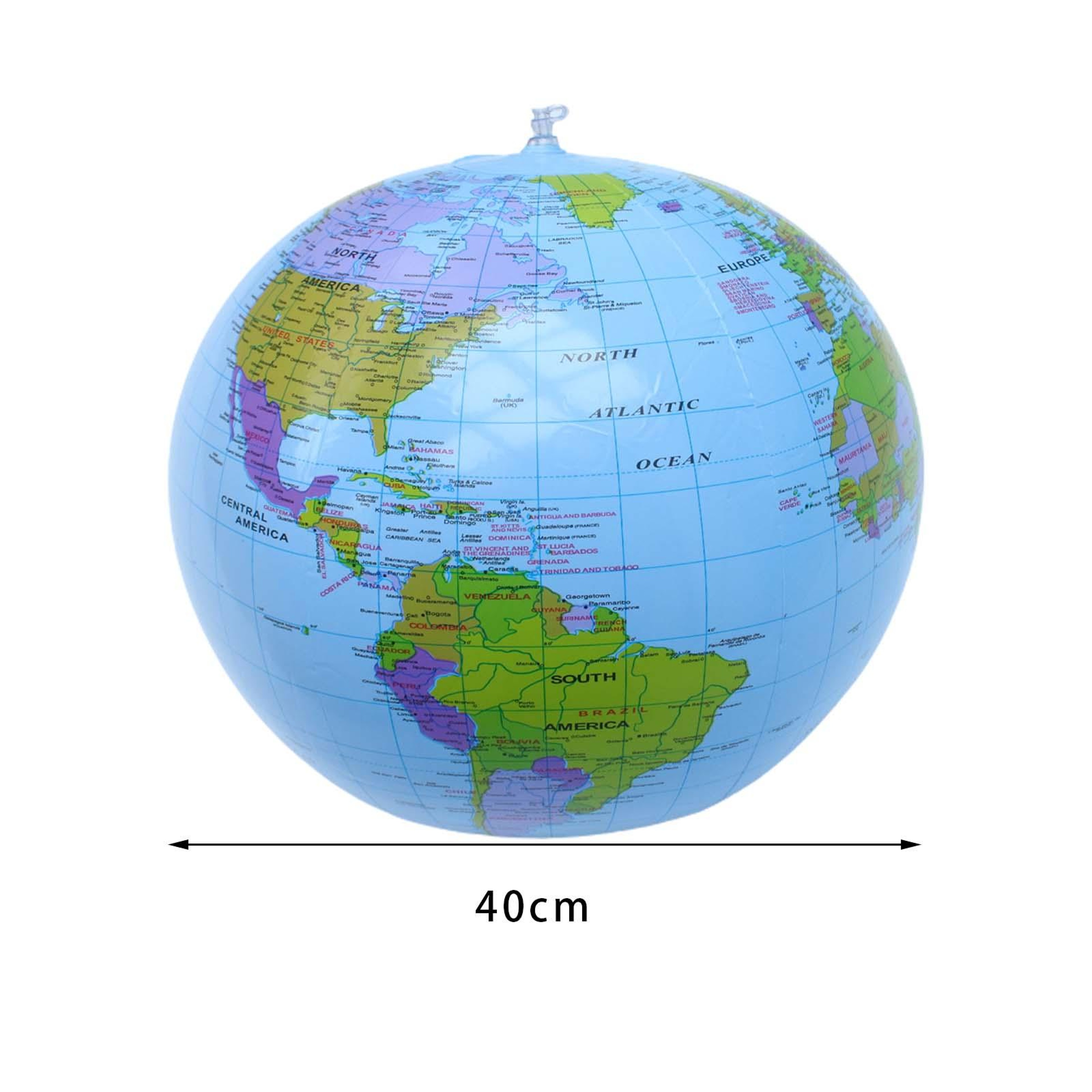 Inflatable Earth Globe Ball for Kids Learning and Fun – view 1