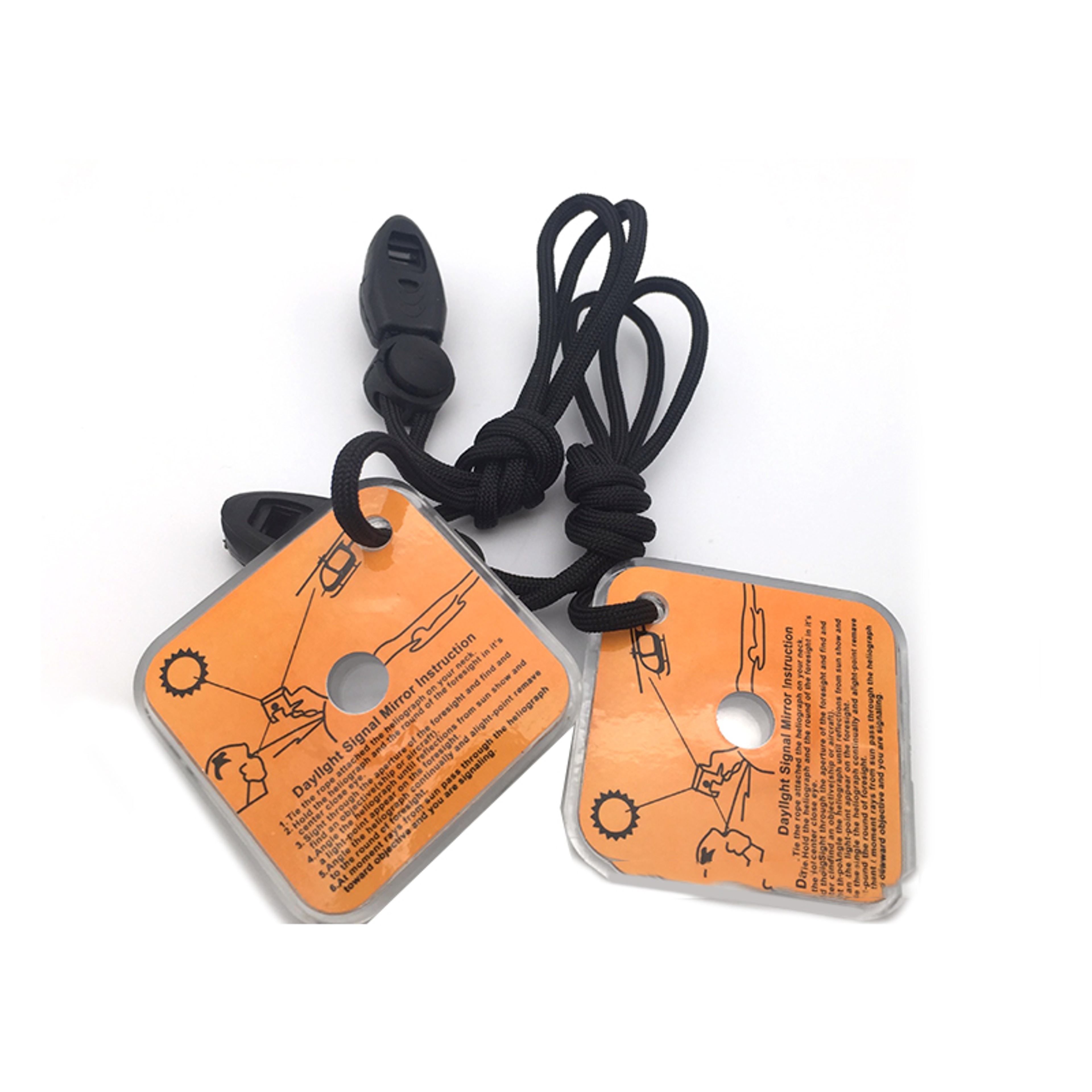 Compact Survival Signal Mirror Essential Emergency Reflective Mirror for Camping & Wilderness Rescue – view 5