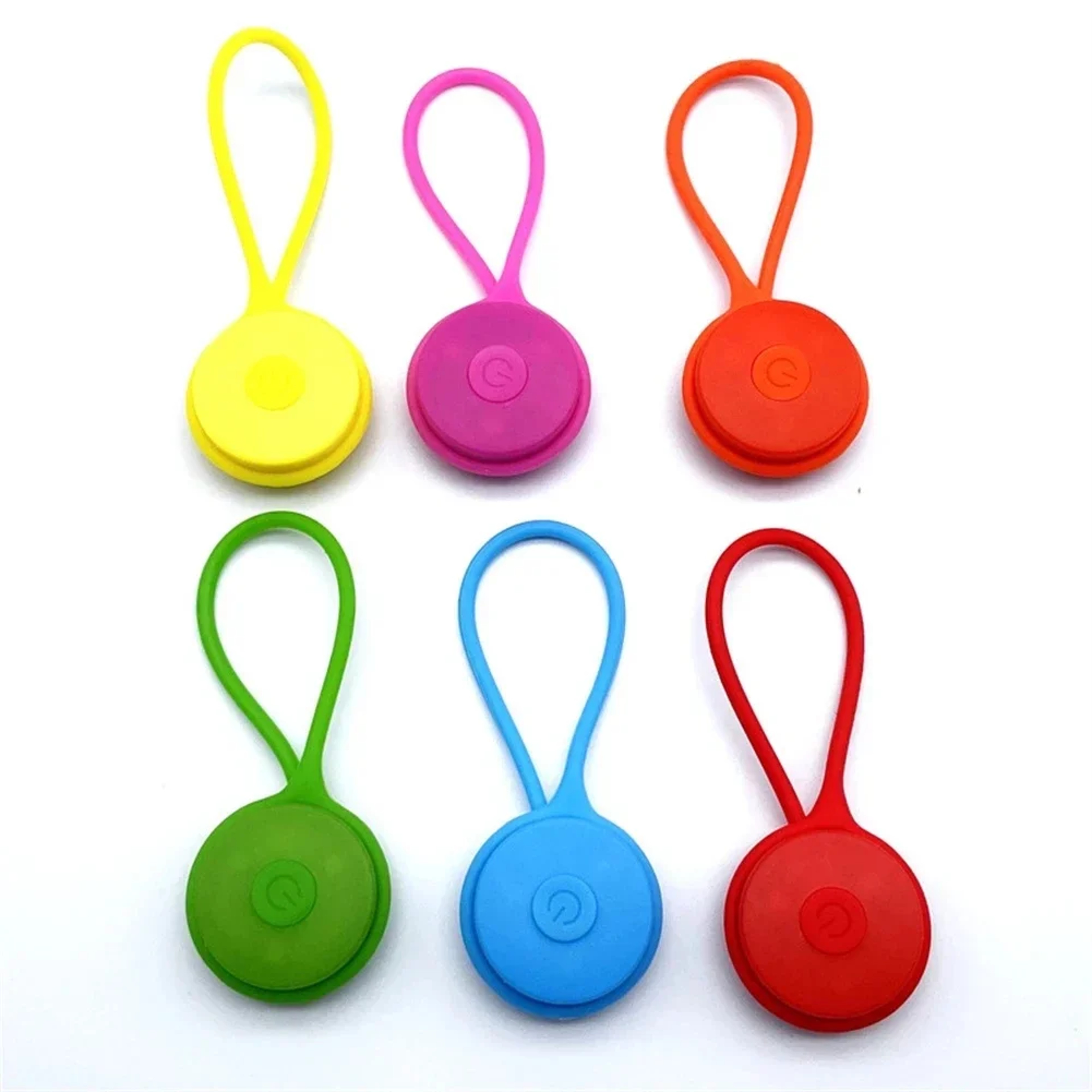Silicone LED Backpack Light for Night Running & Camping Safety – view 1