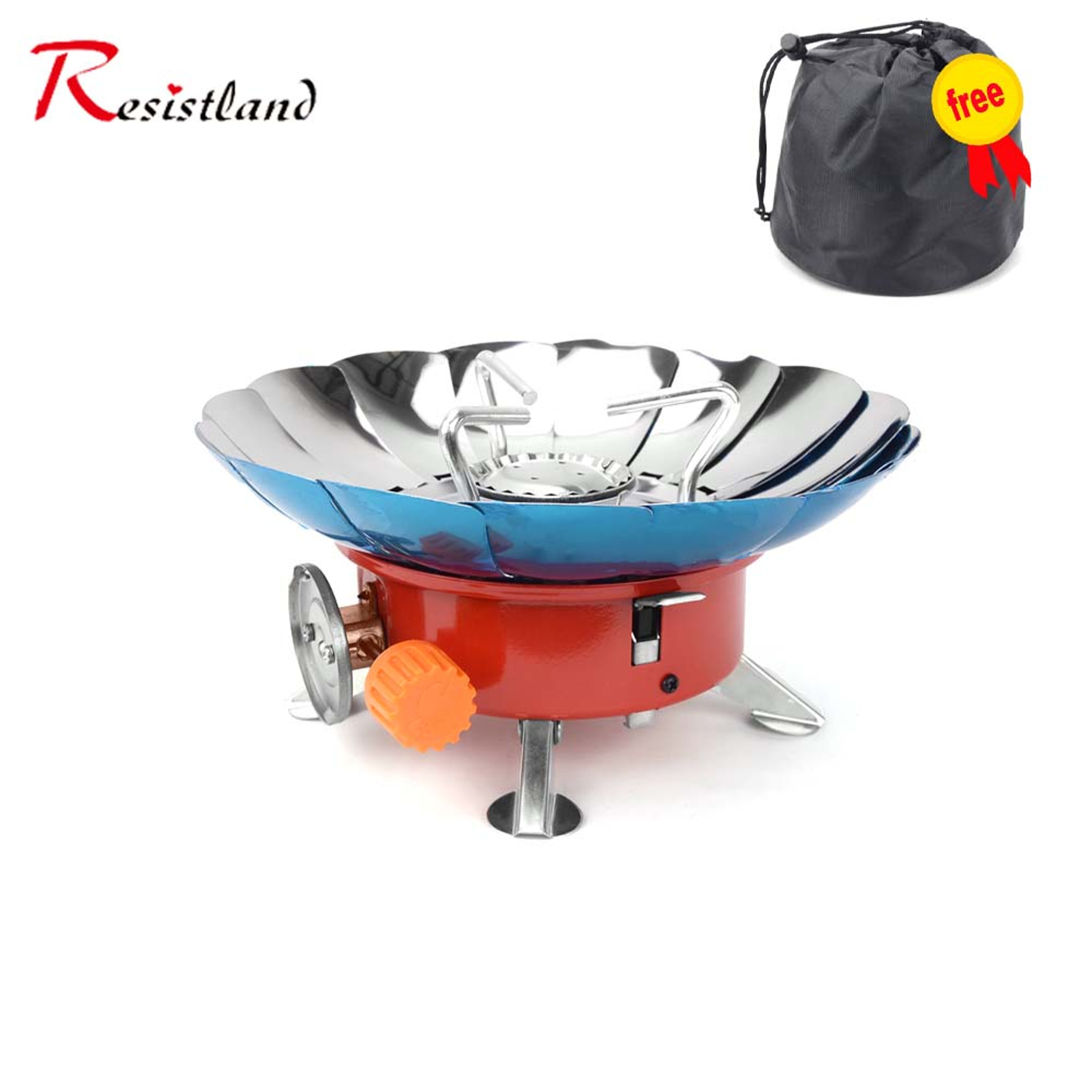 Windproof Portable Camping Stove with Storage Bag for Hiking & Picnic – view 7