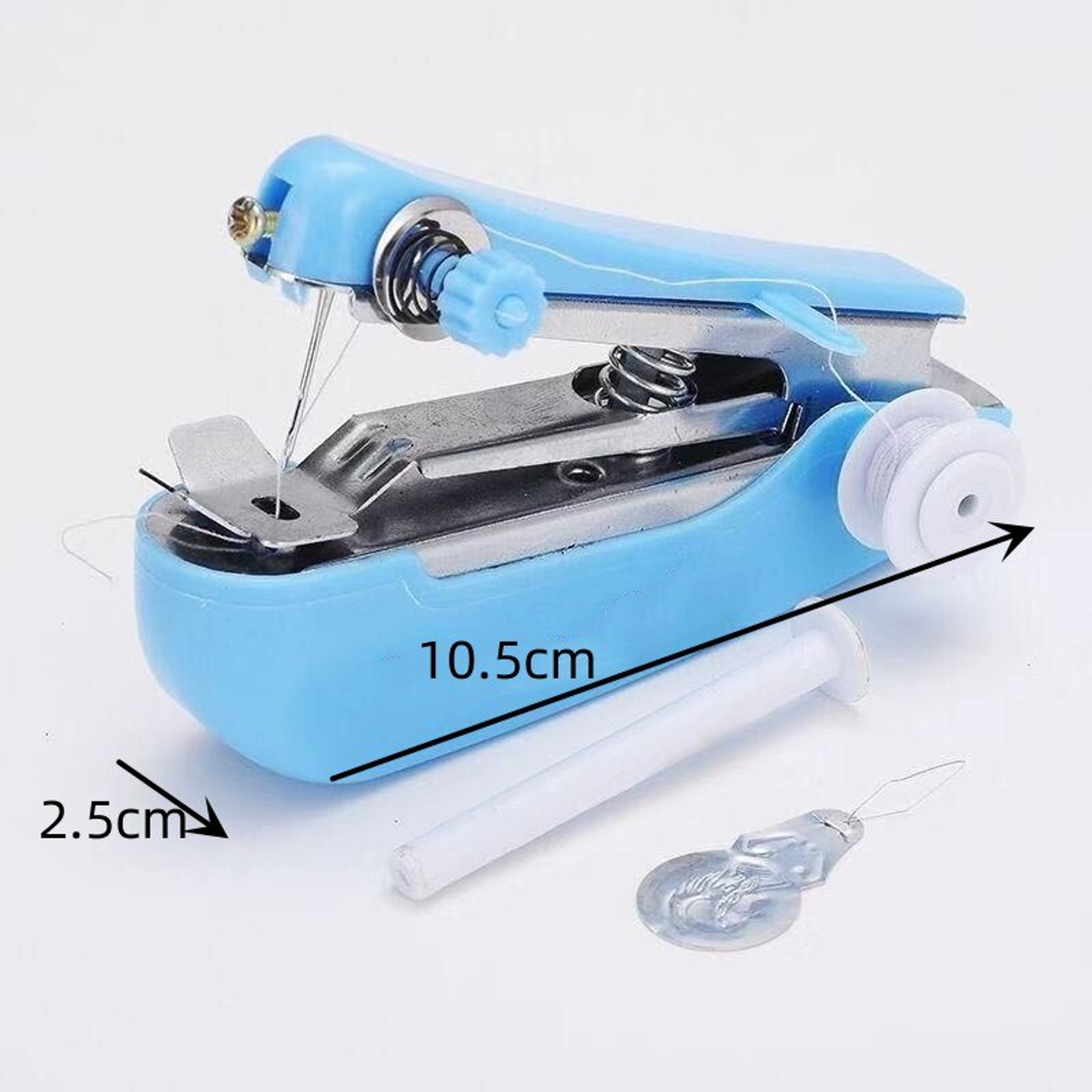 Portable Handheld Sewing Machine For Quick Repairs  Travel Stitching 5