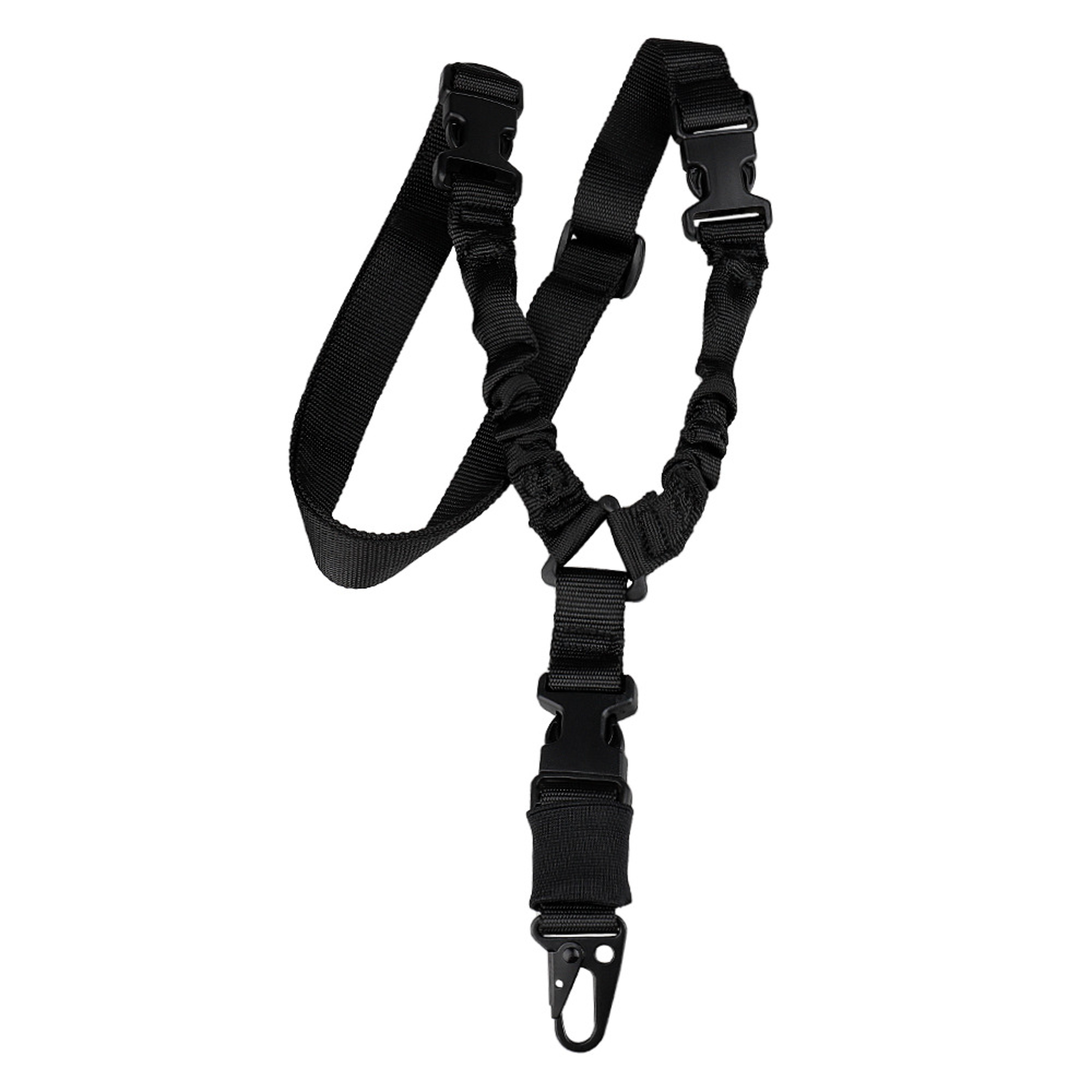 Adjustable Point Tactical Gun Sling with Bungee Support for Rifle Hunting & Airsoft – view 7