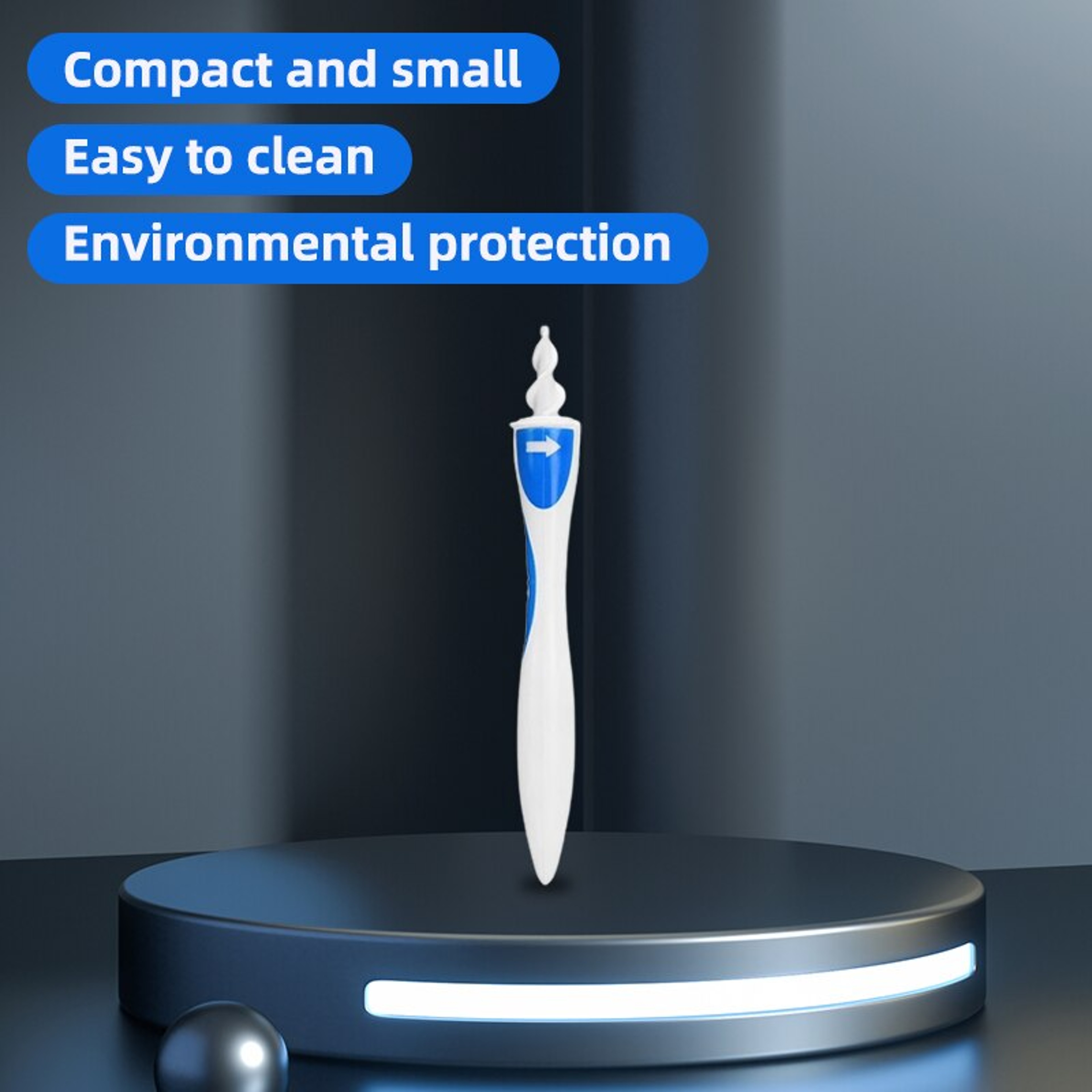 Advanced Ear Cleaning Kit with Silicone Spiral Tools Safe Reusable Ear Wax Removal Tool Set – view 4