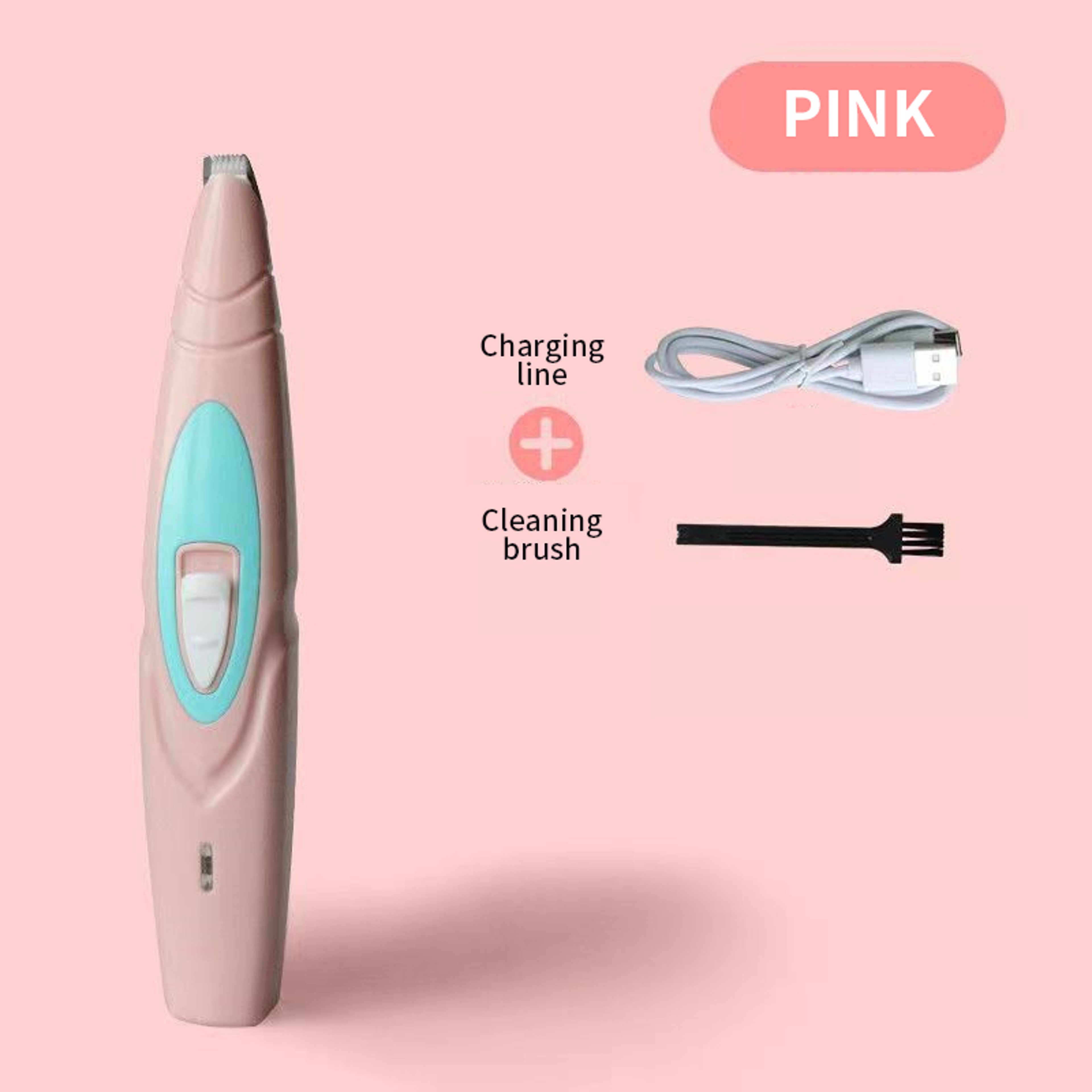 Quiet Pet Paw Trimmer Precision Dog Grooming Clipper For Safe Foot Hair Care 6