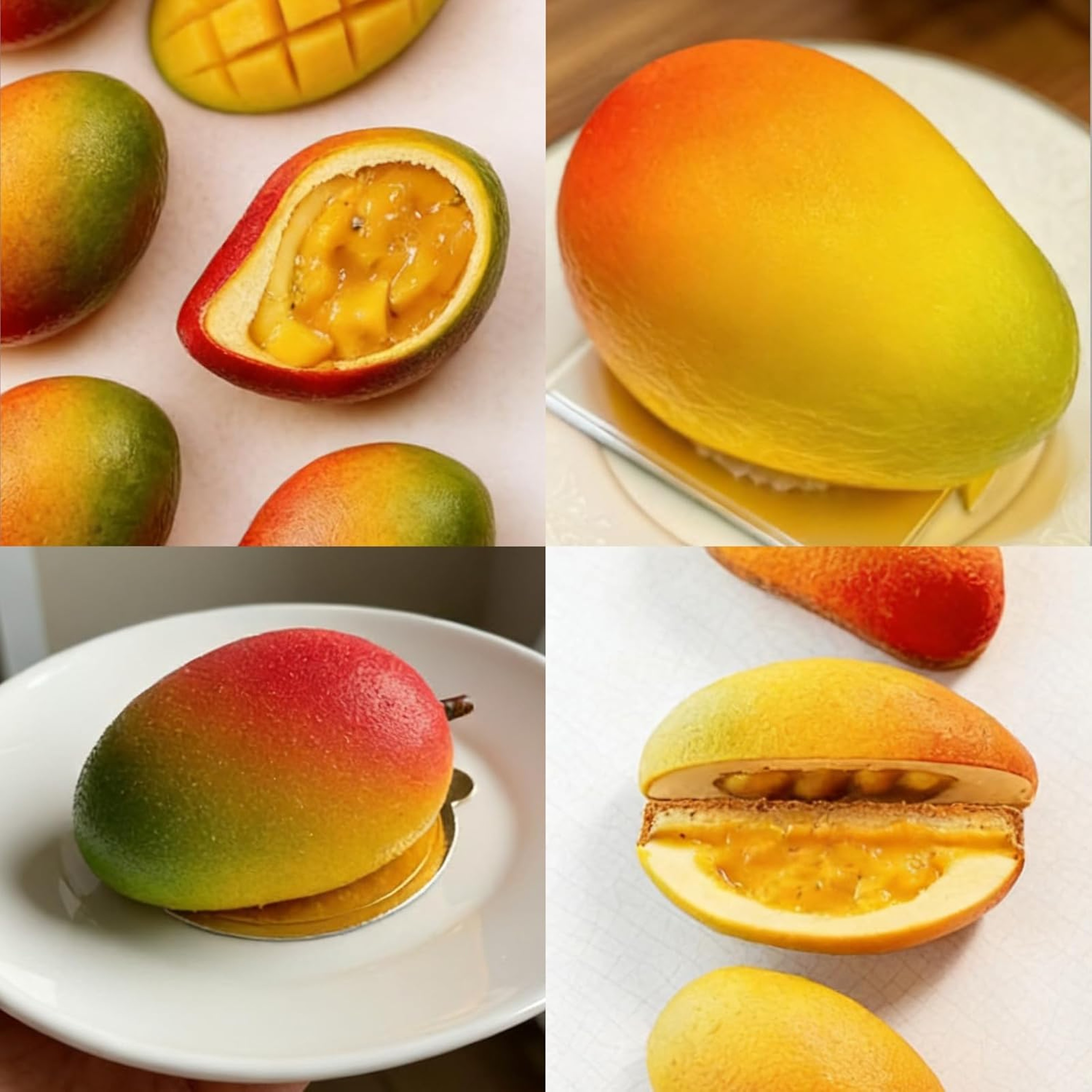 Cavity Silicone Cake Mold for Fruit Pudding & Mango Desserts – view 5