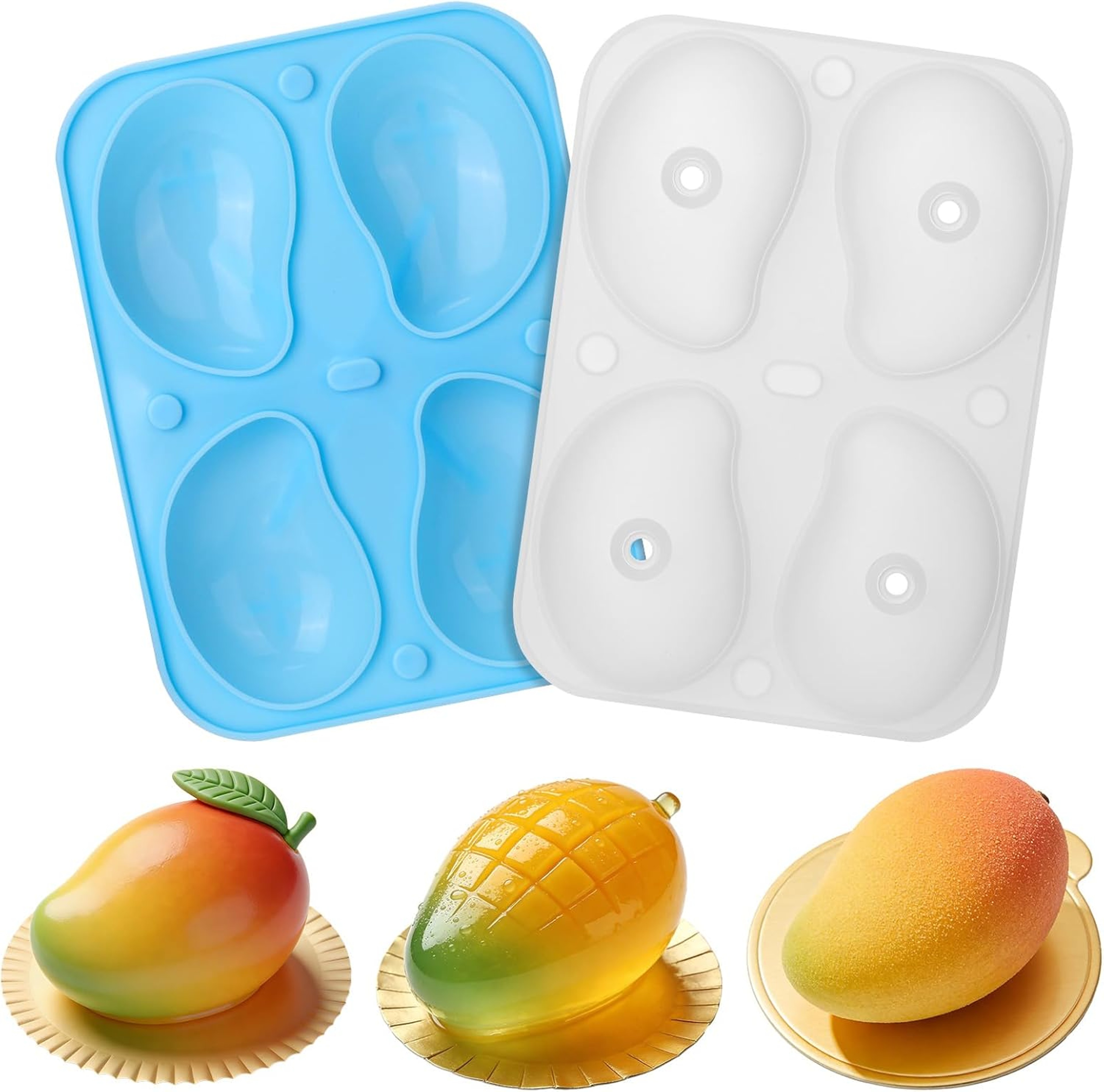Cavity Silicone Cake Mold for Fruit Pudding & Mango Desserts – view 7