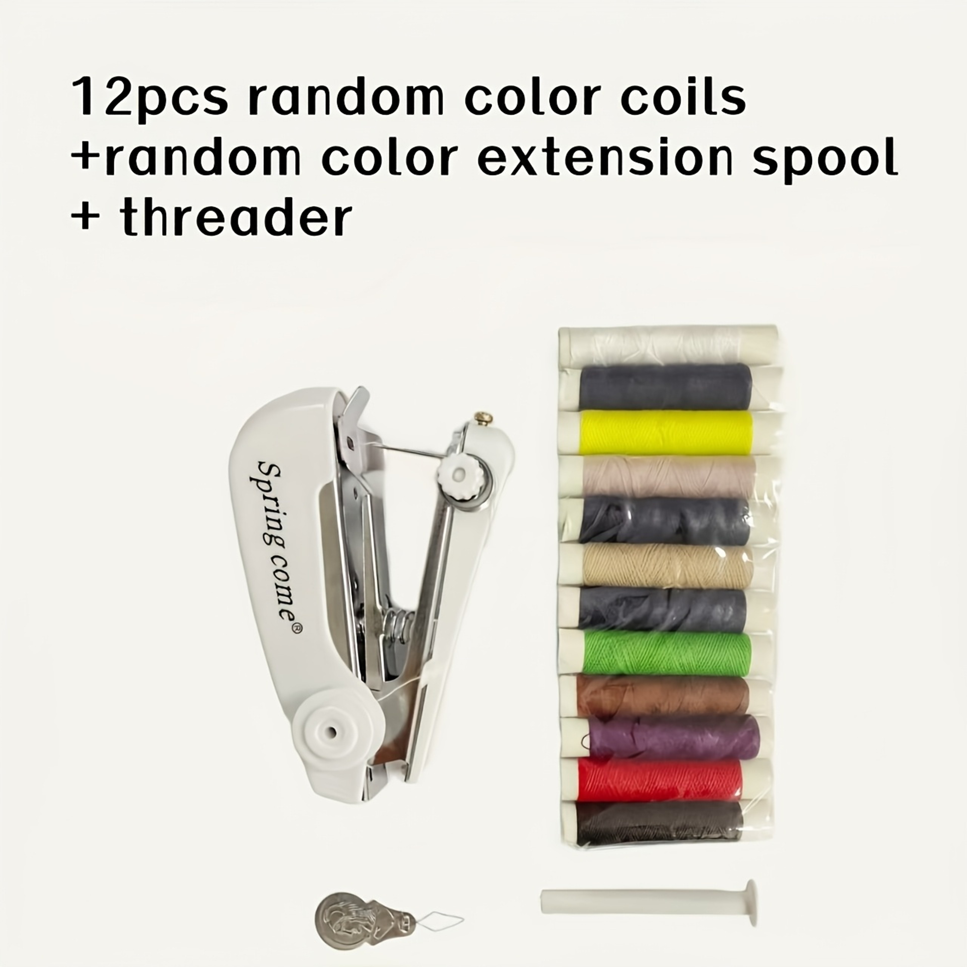 Handheld Mini Sewing Machine Portable Easy Stitch Stitcher for Quick Repairs – view 3