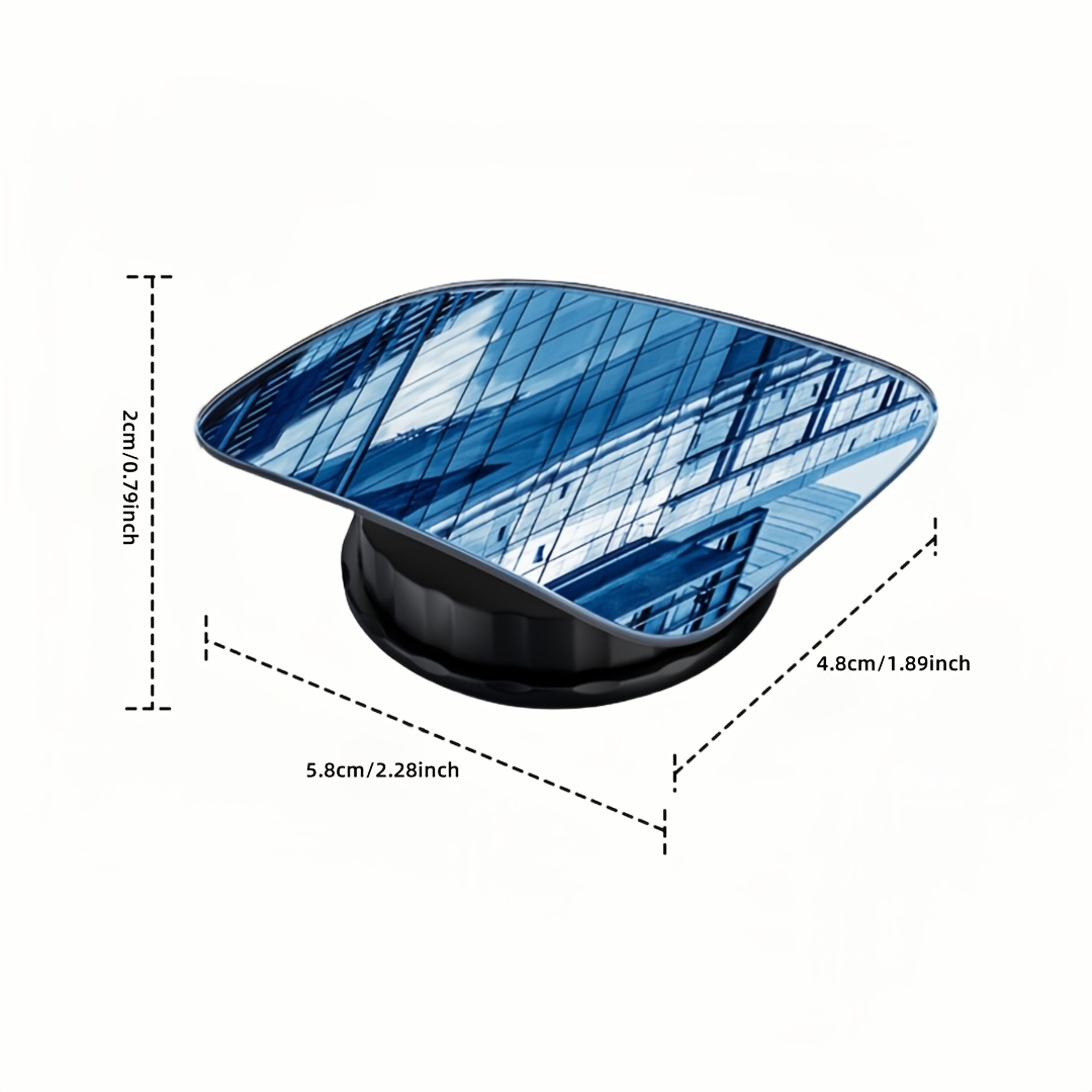 HD Wide Angle Blind Spot Mirror Set for Safer Driving and Easy Parking – view 2