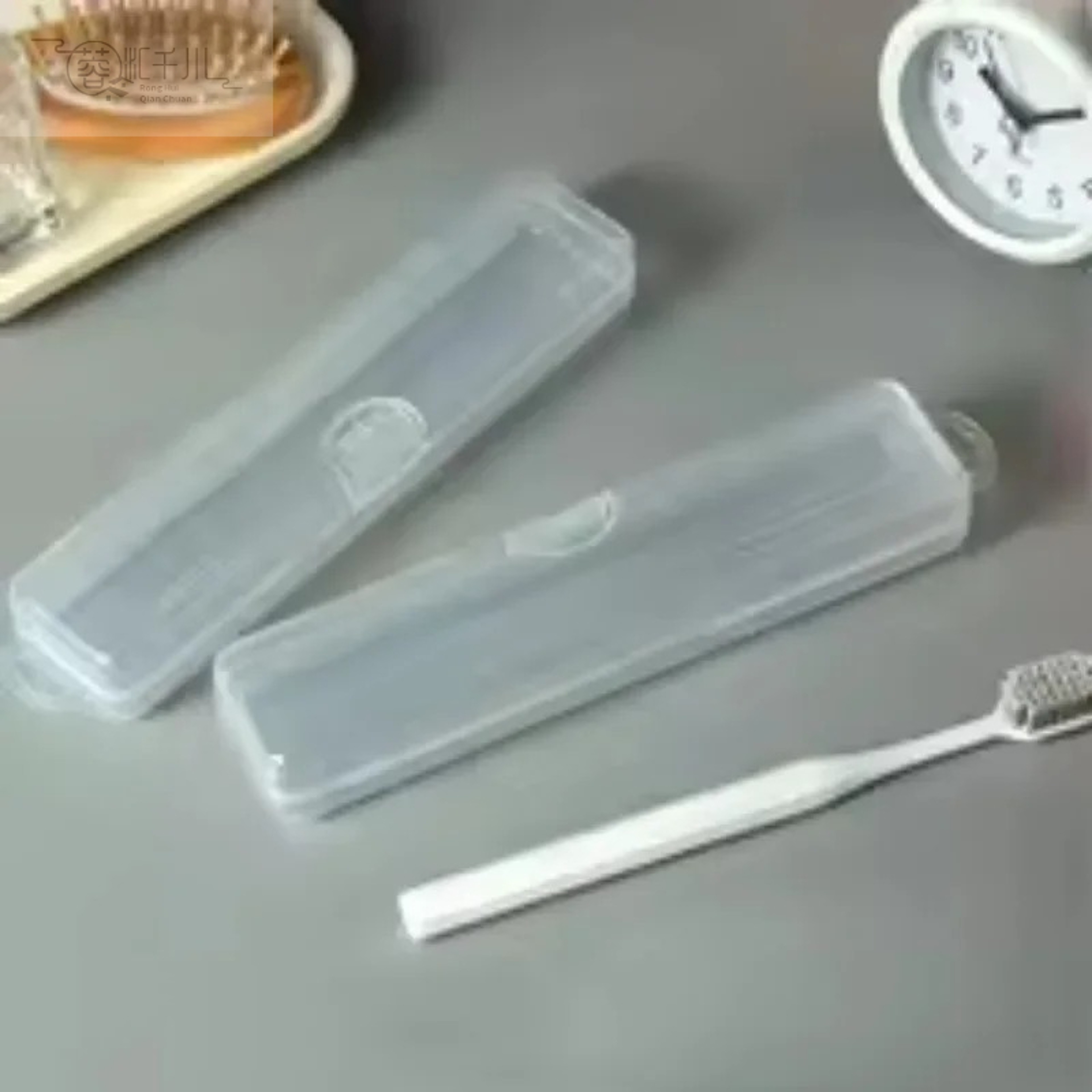 Portable Toothbrush Holder & Toothpaste Organizer Case for Travel – view 5