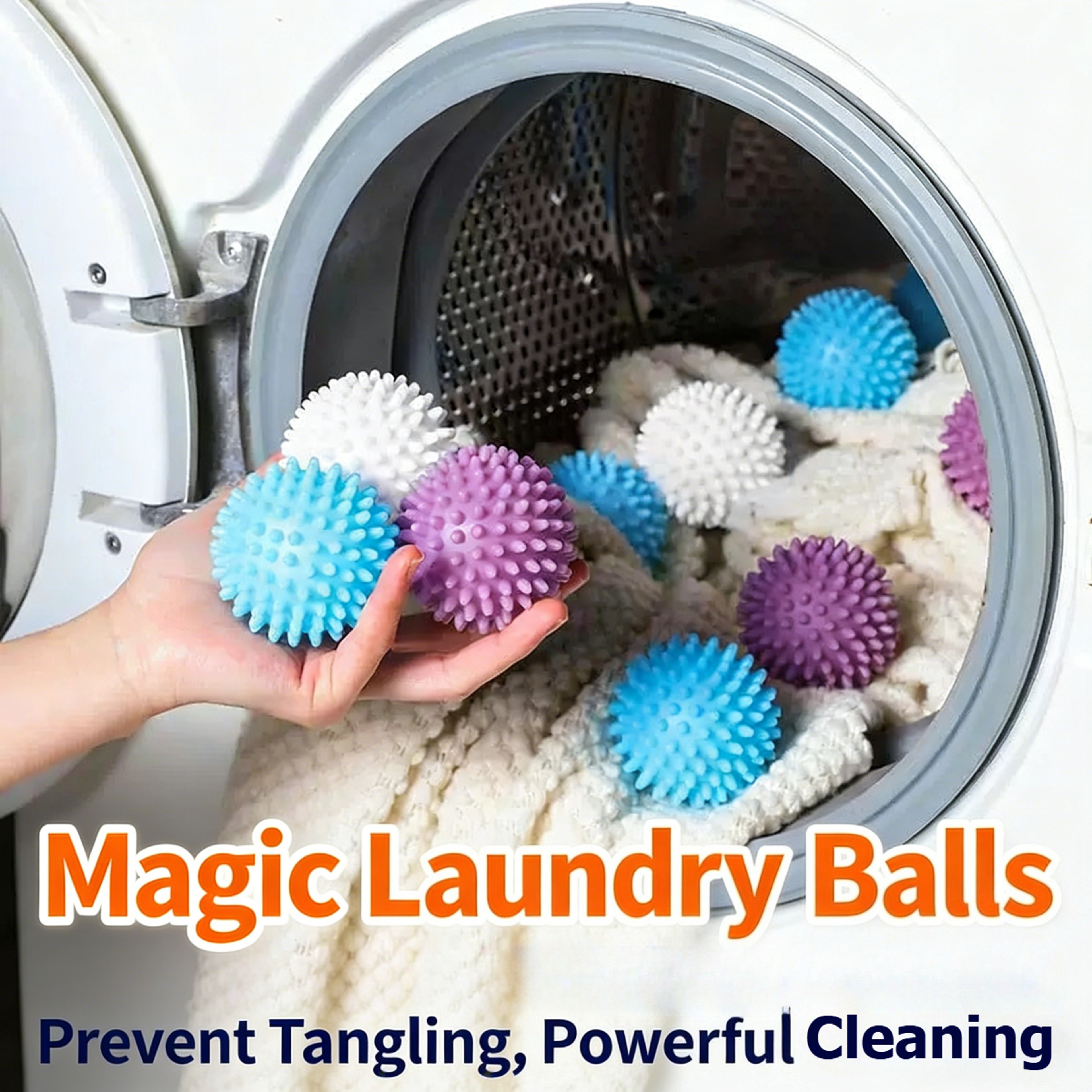 Laundry Balls for Powerful Stain Removal & Lint Control – view 1
