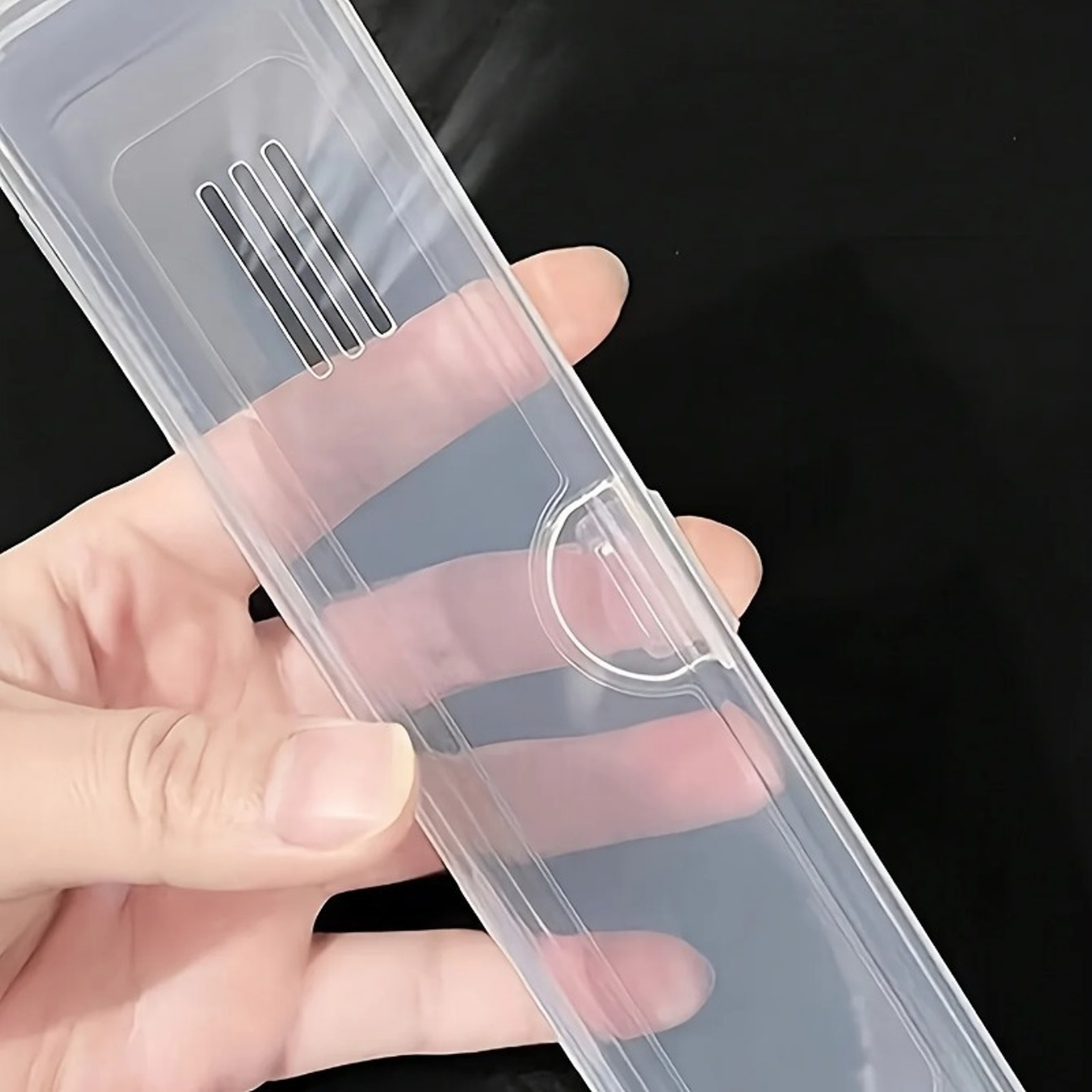 Portable Travel Toothbrush Case & Holder Transparent Organizer Box – view 4