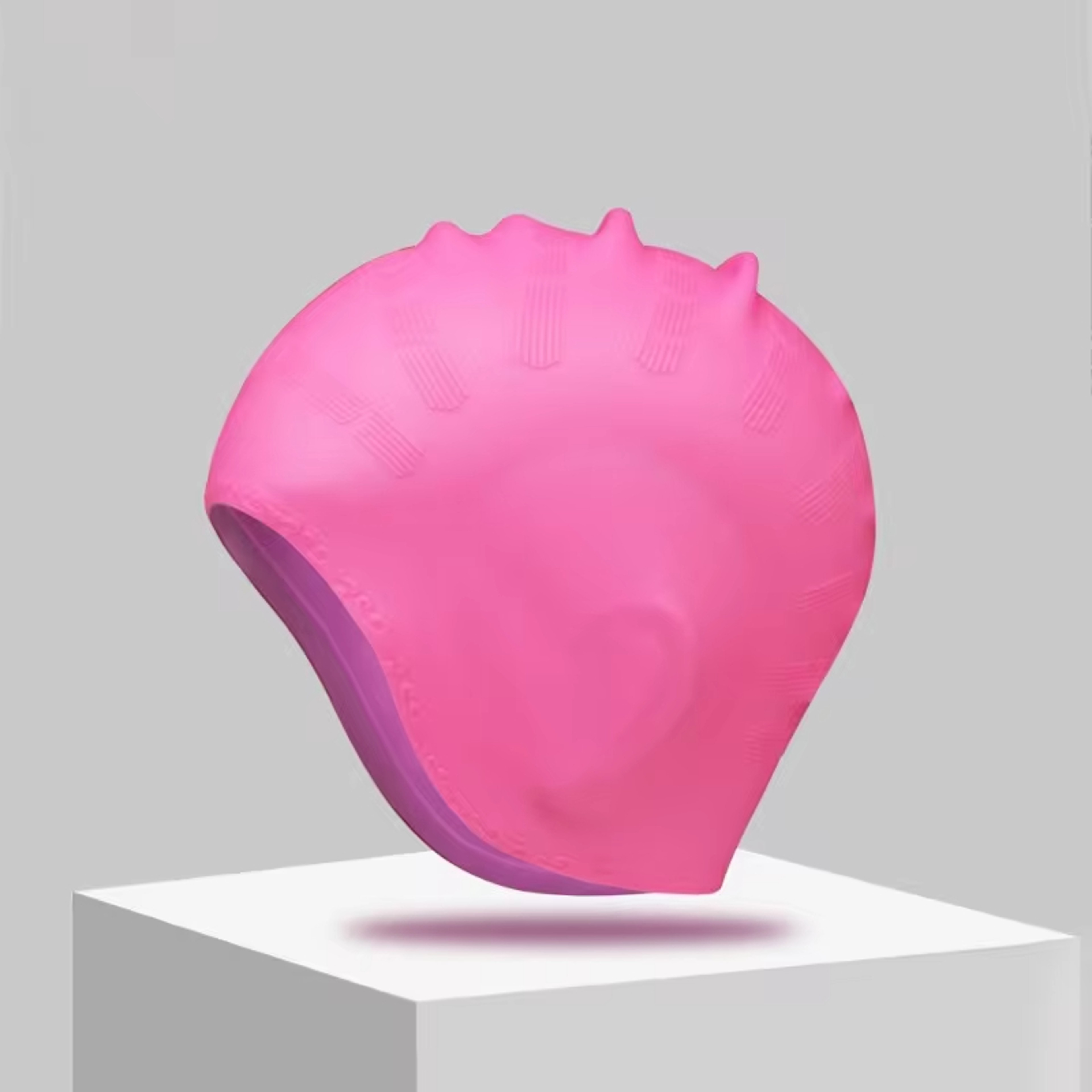 Premium Silicone Swimming Cap With Ear Pockets Perfect Swim Cap For Long Hair Adults  Teens 6