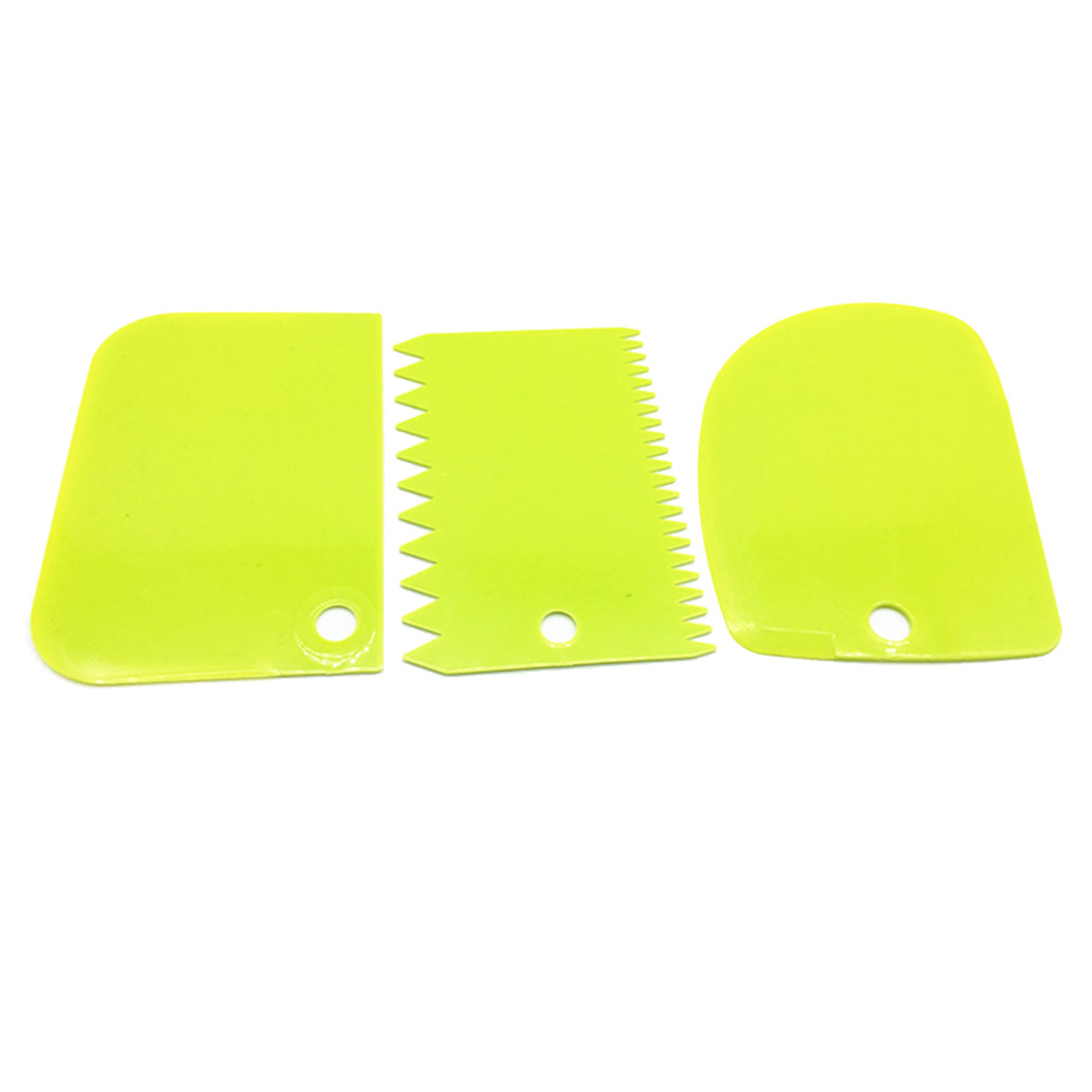 Piece Cake Scraper Set for Smooth & Textured Edges Fondant Tools & Cake Decorating Tools – view 7