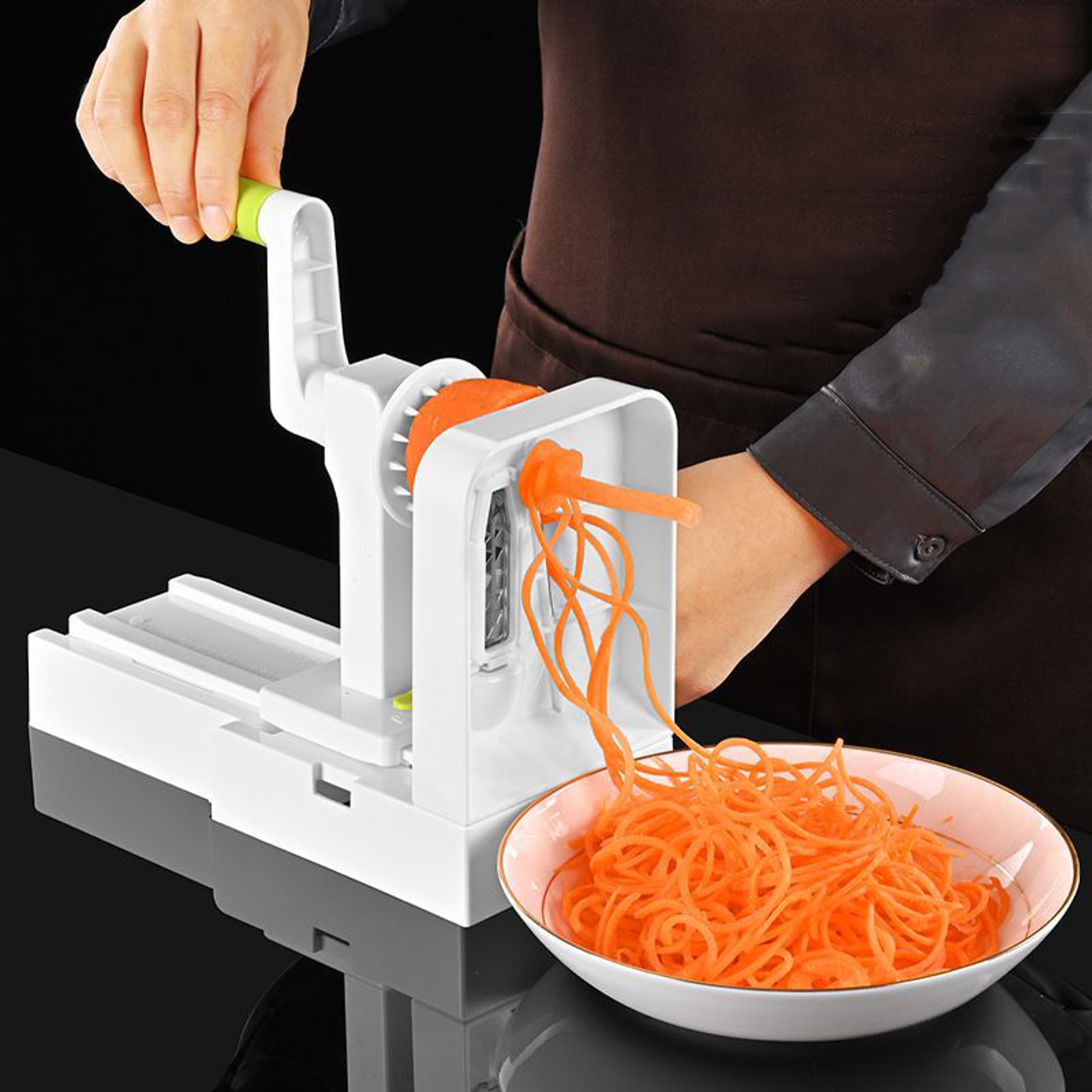 High Speed Spiral Vegetable Slicer  Noodle Maker For Healthy Cooking 1