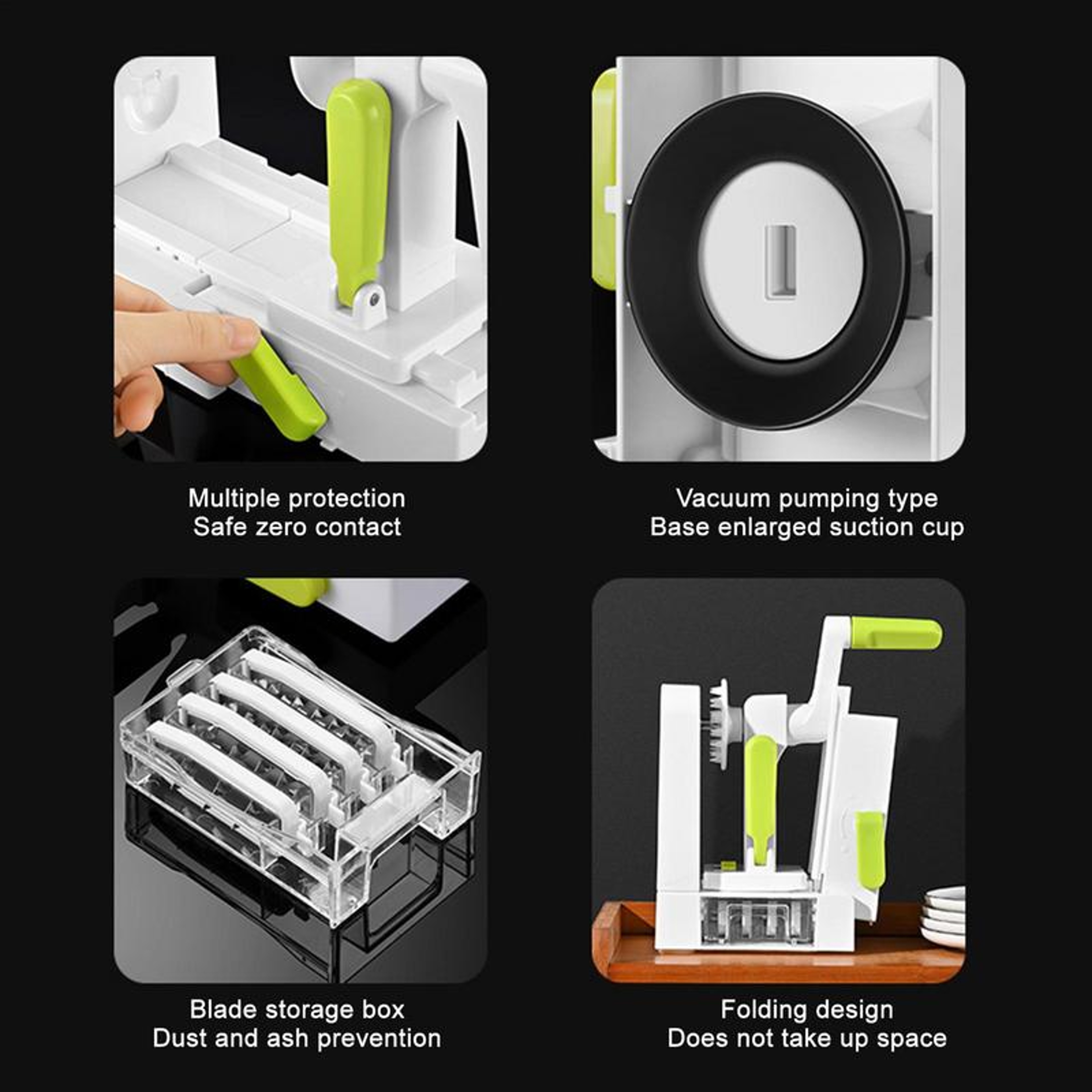 High Speed Spiral Vegetable Slicer  Noodle Maker For Healthy Cooking 3
