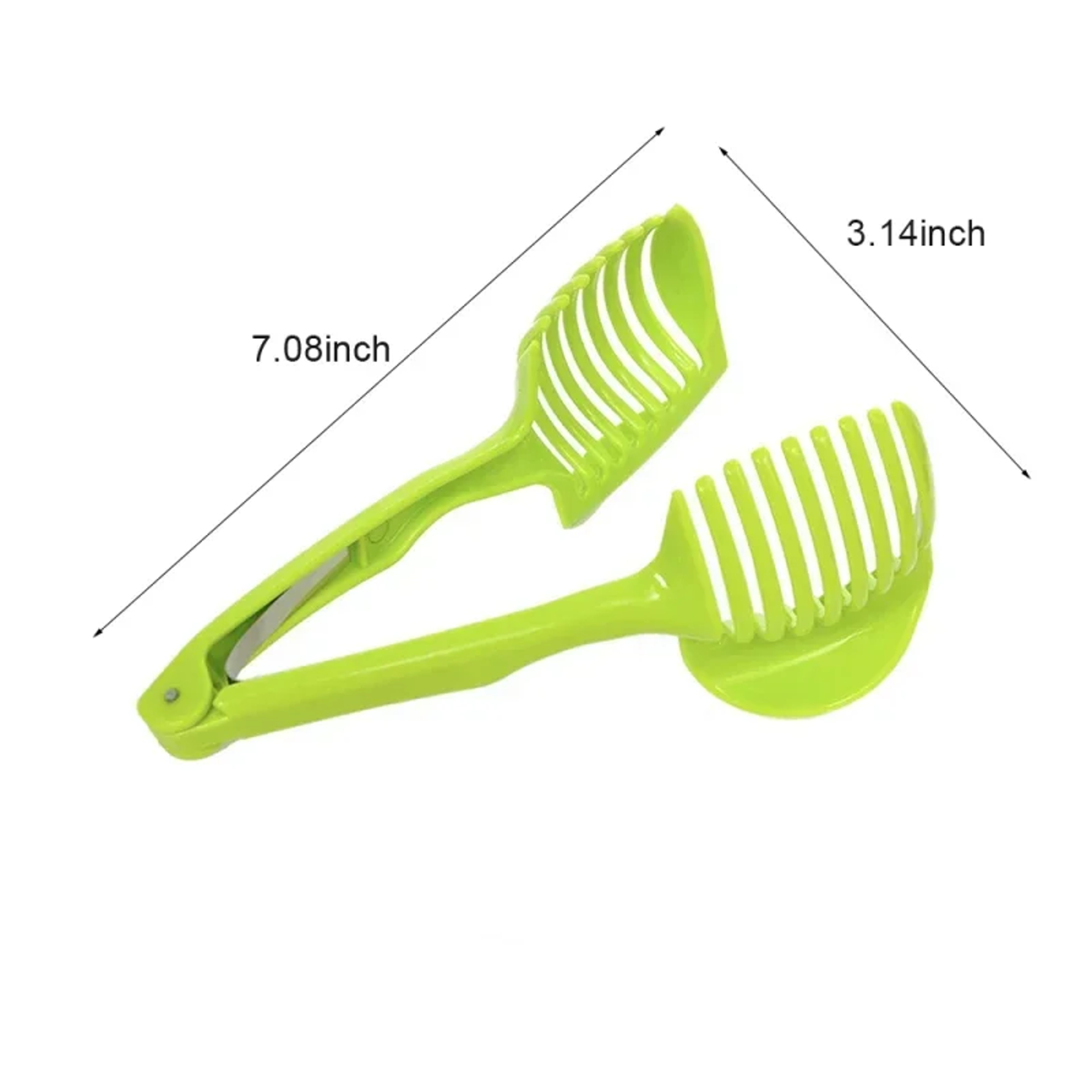 Multi Use Vegetable Slicer Tool for Even Cuts Fruit Holder Kitchen Cutter – view 6