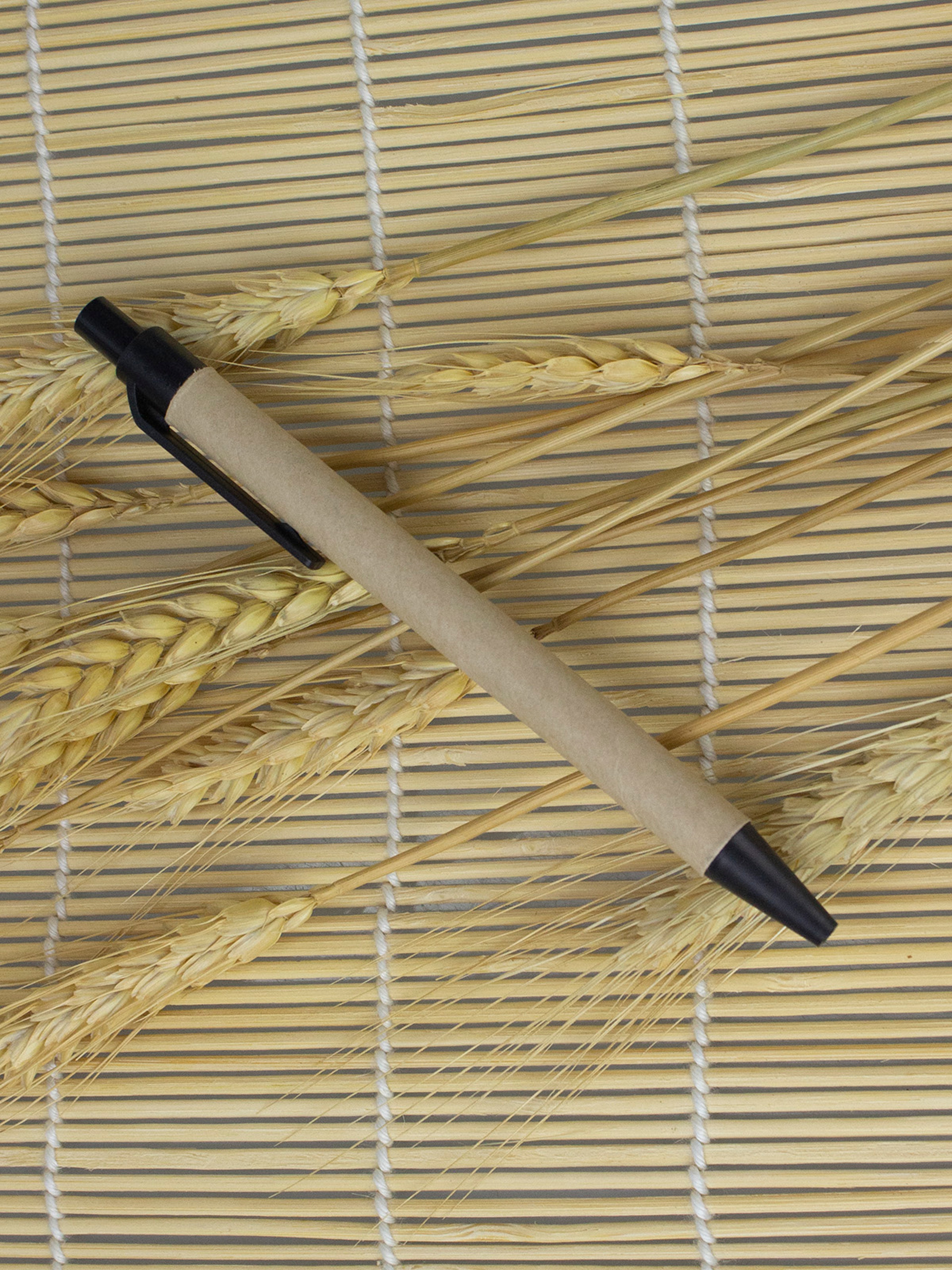 Eco Friendly Recycled Paper Pen Custom Logo Ballpoint Promotional Gift 3