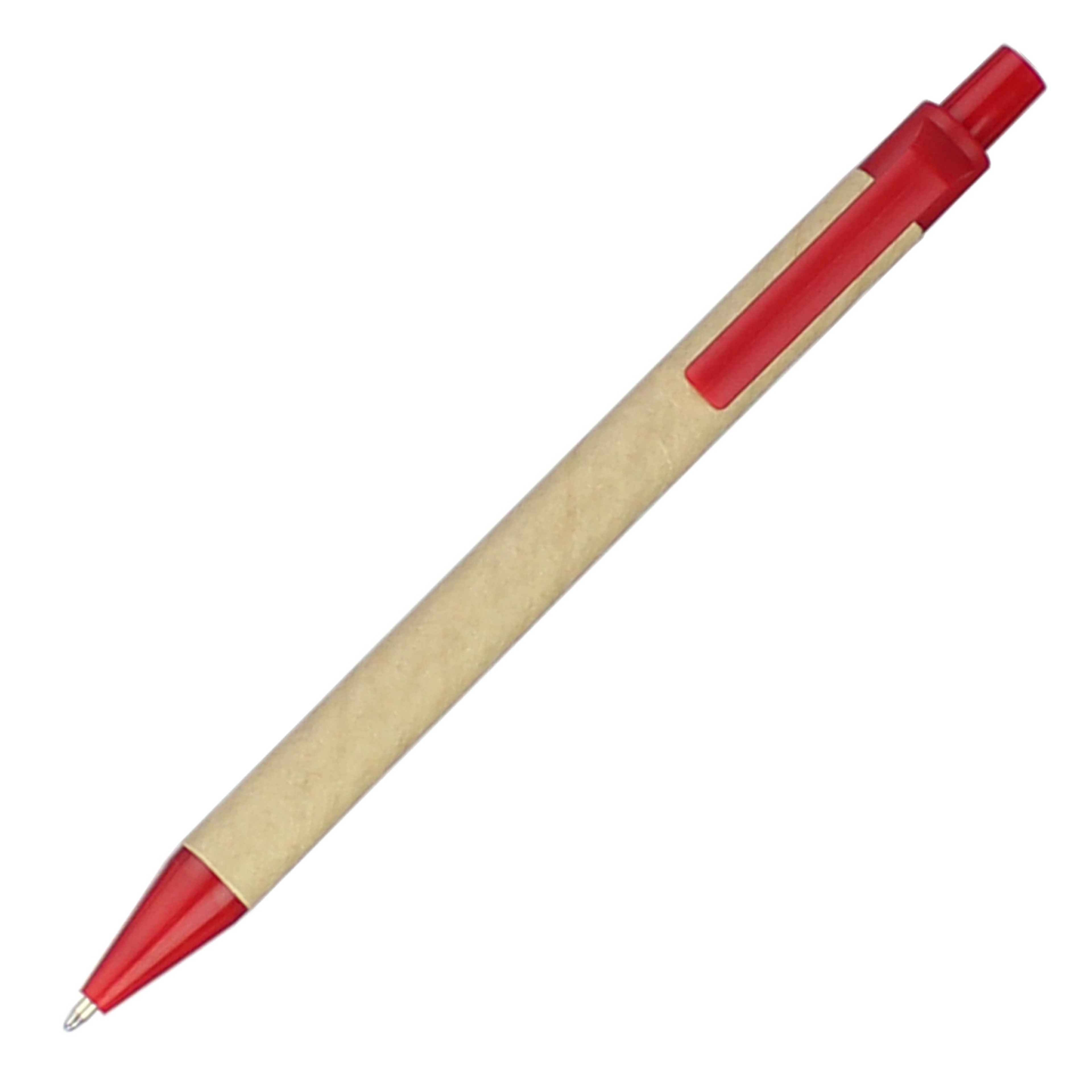 Eco Friendly Recycled Paper Pen Custom Logo Ballpoint Promotional Gift 5