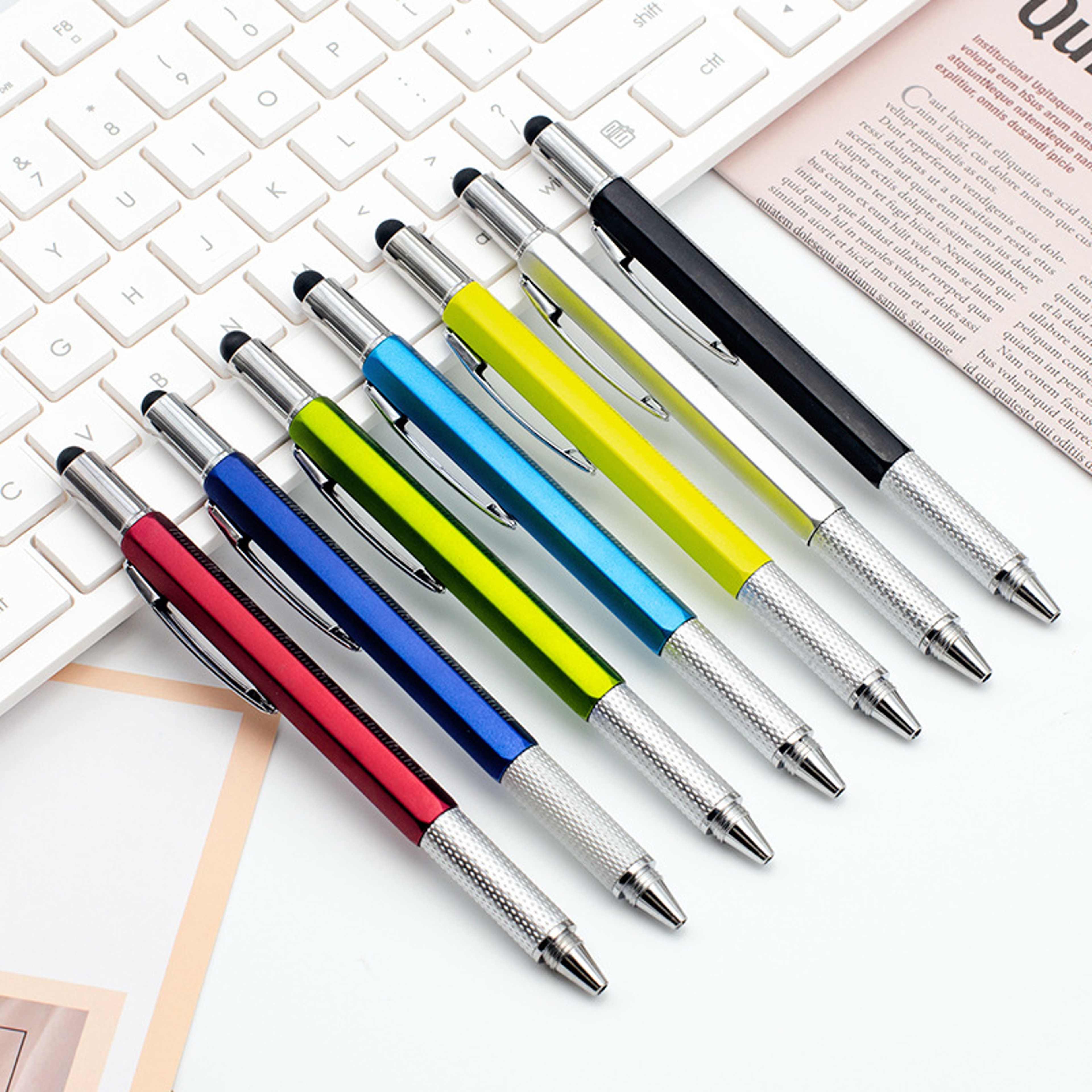 Multifunction Pen Tool With Stylus Screwdriver  Ruler For Everyday Fixes 1
