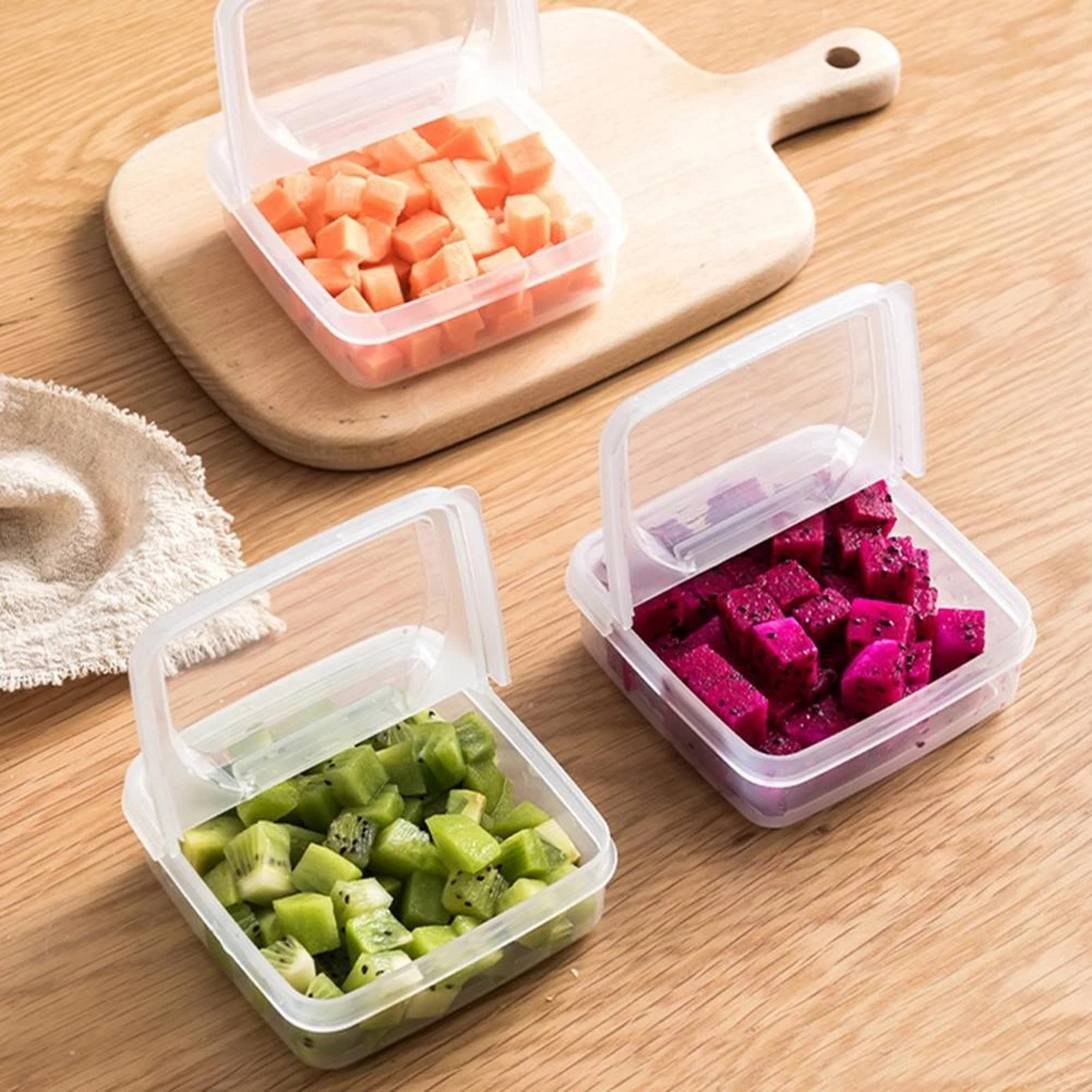 FreshSeal Butter Cheese Storage Container With Lid For Fridge Organizer And Food Fresh Keeper 2