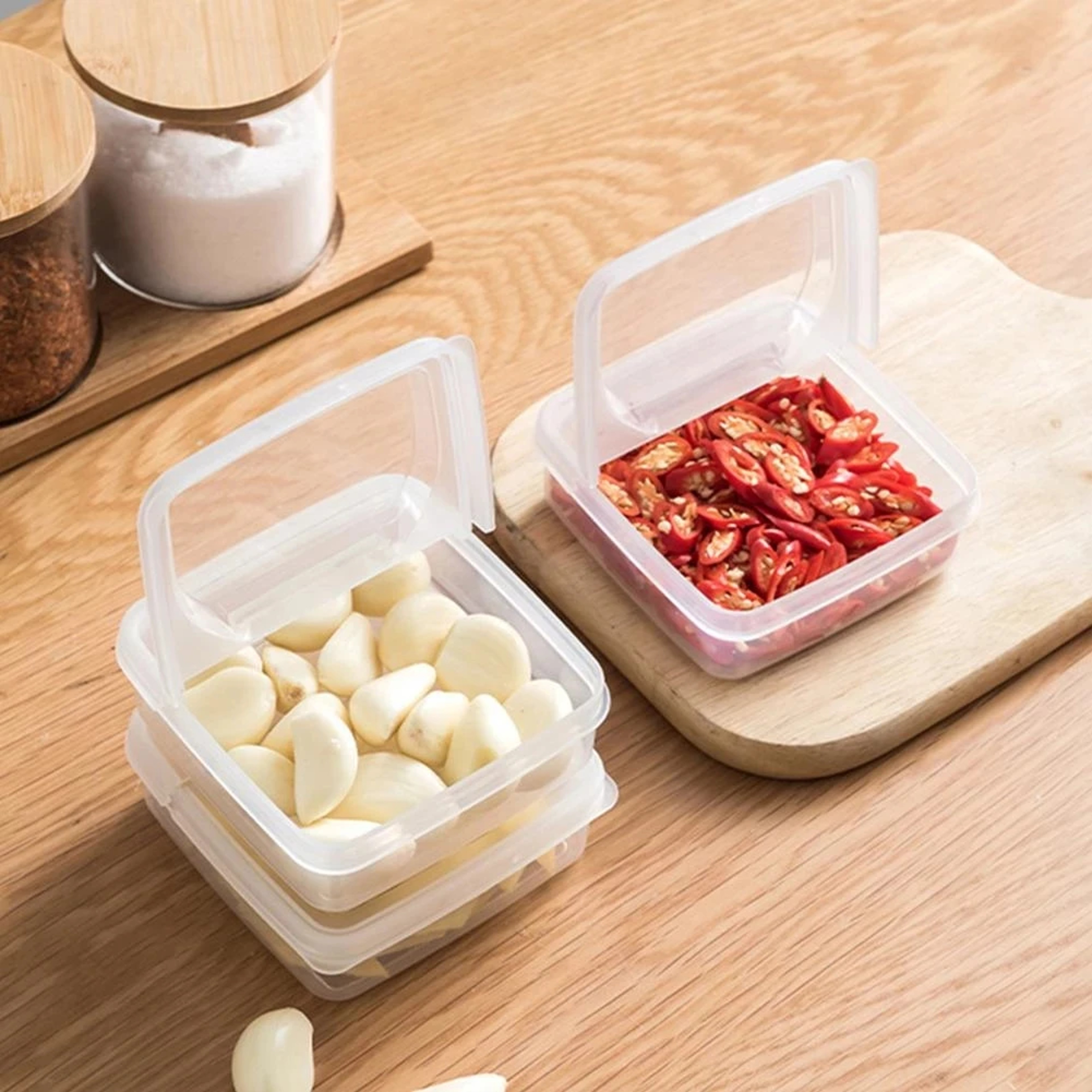 FreshSeal Butter Cheese Storage Container With Lid For Fridge Organizer And Food Fresh Keeper 3