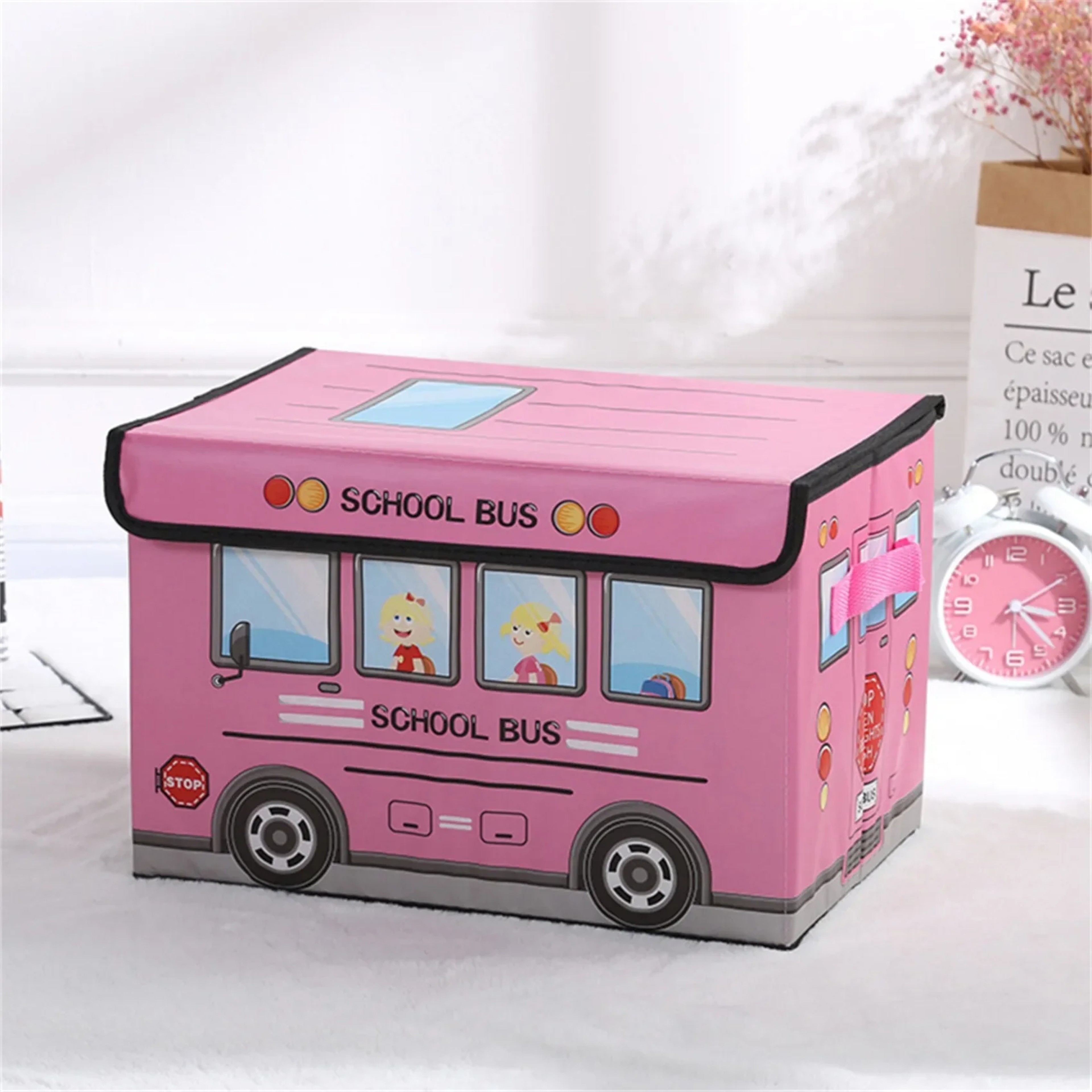Waterproof Foldable Storage Box for Toys Clothes Snacks Organizer – view 7