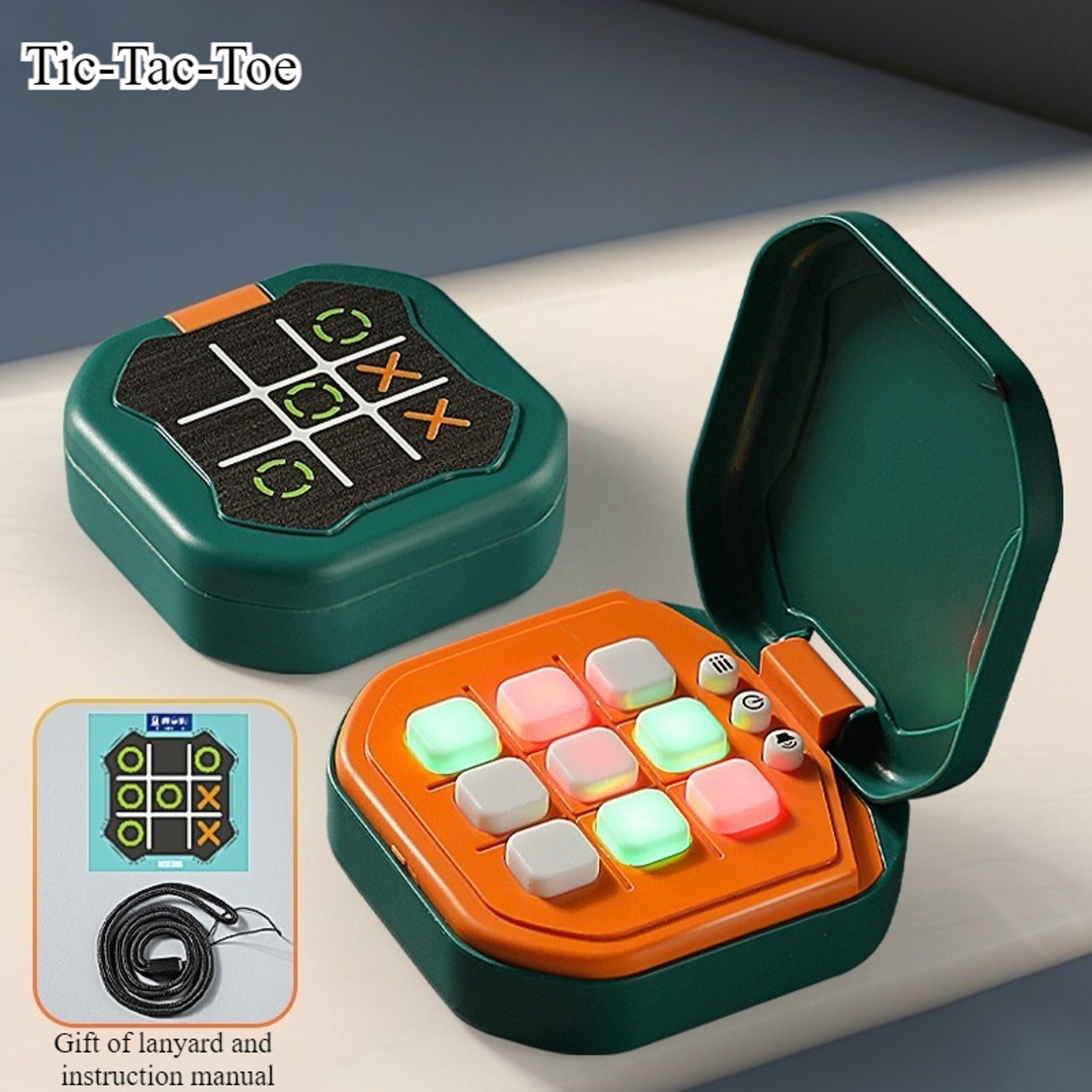 Multifunction Electronic Tic Tac Toe Board Game with Chess Puzzle Portable Set – view 9