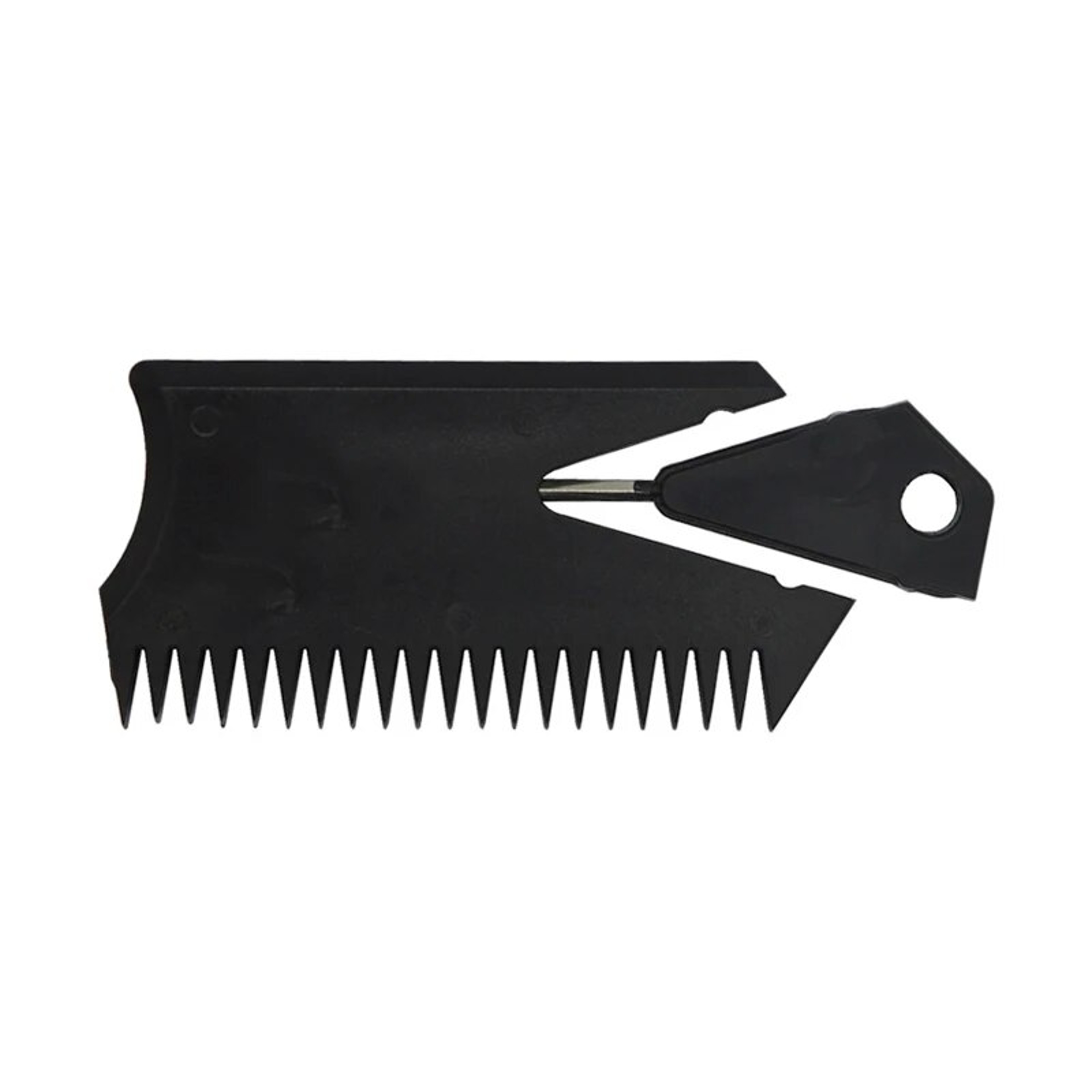 Premium Surfboard Wax Scraper & Comb with Keychain Detachable SUP Wax Remover Tool – view 5