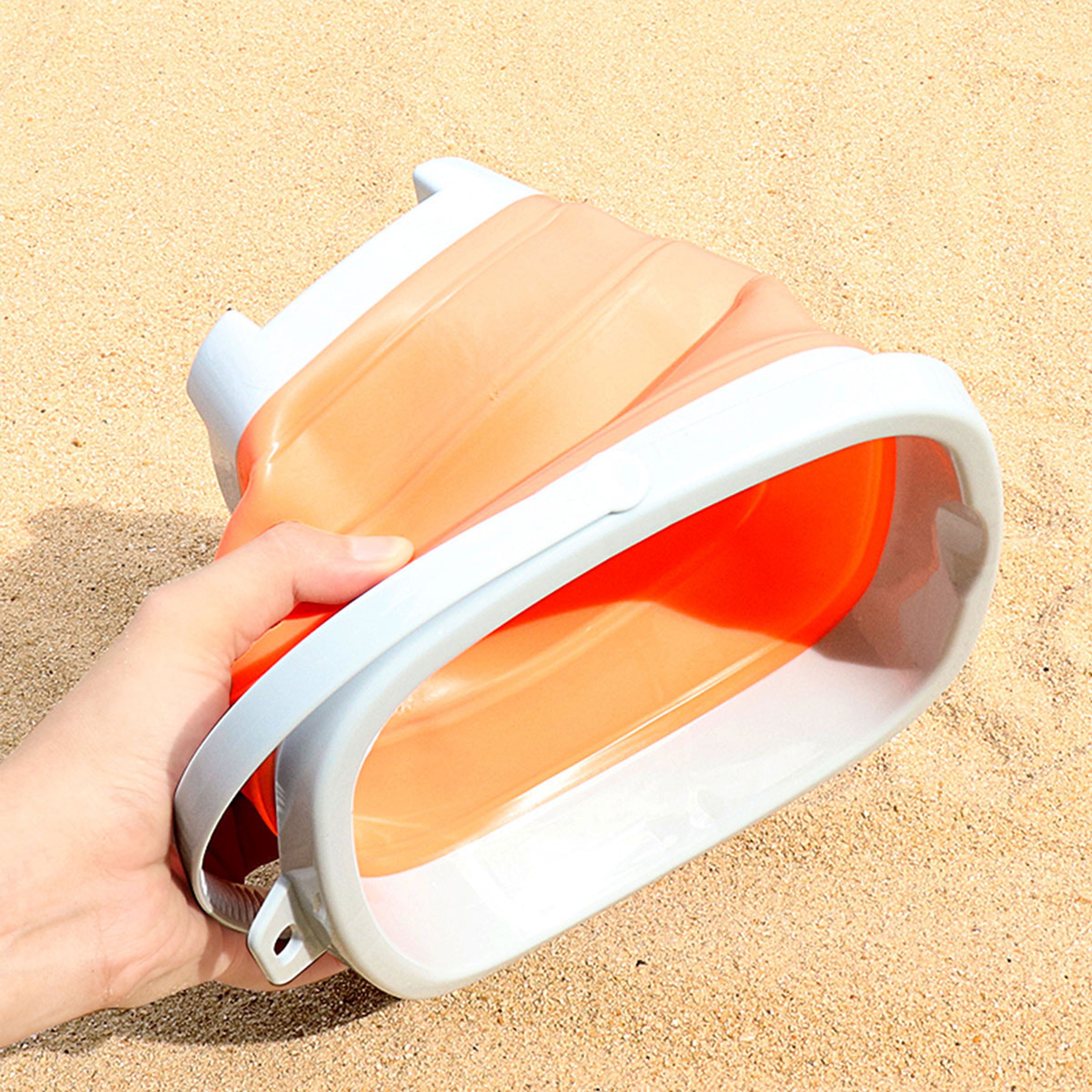 Kids Beach Sand Toy Set with Bucket Colorful Water Play Kit for Outdoor Fun – view 7