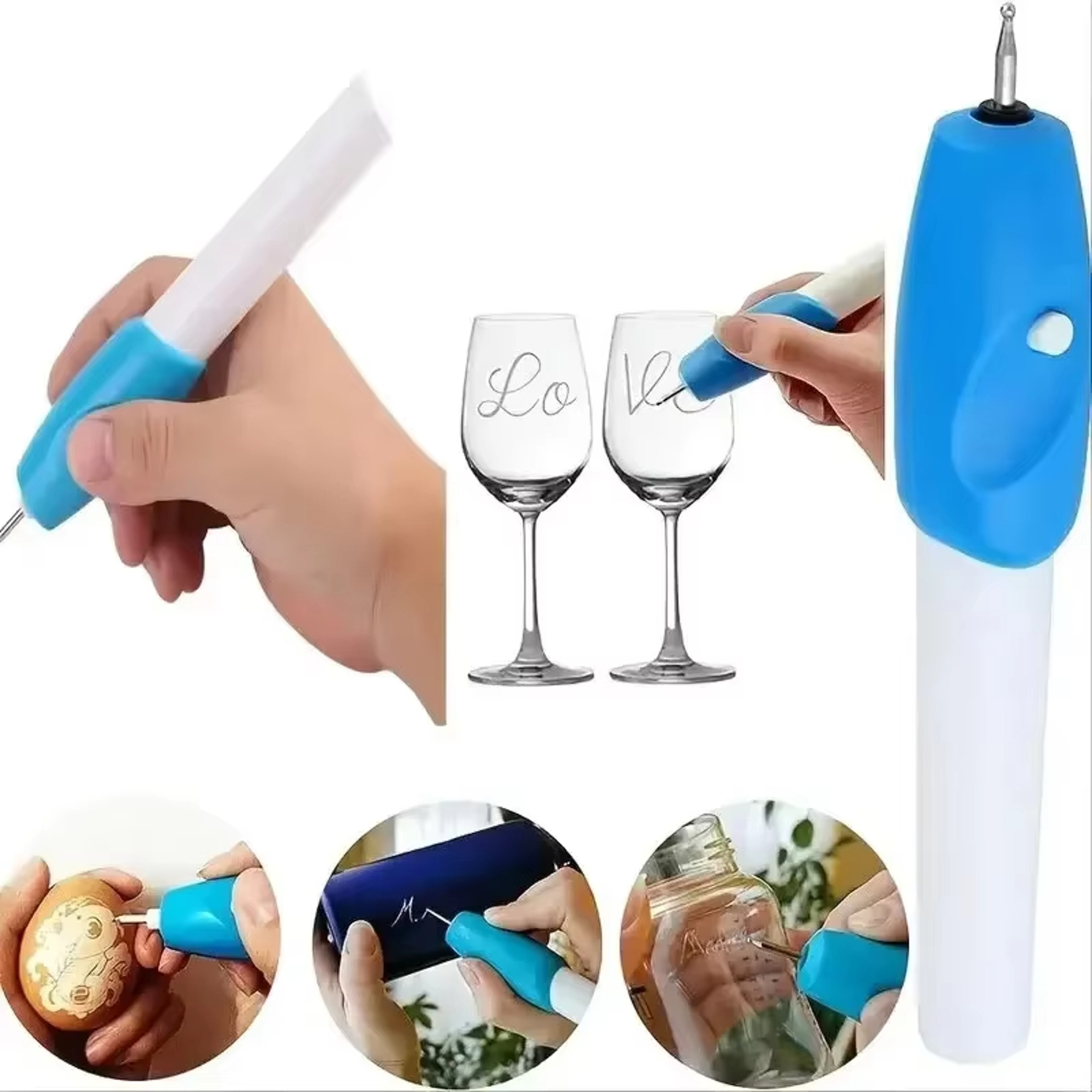 Cordless Precision Wireless Engraving Pen for DIY Crafts and Personalized Designs – view 4
