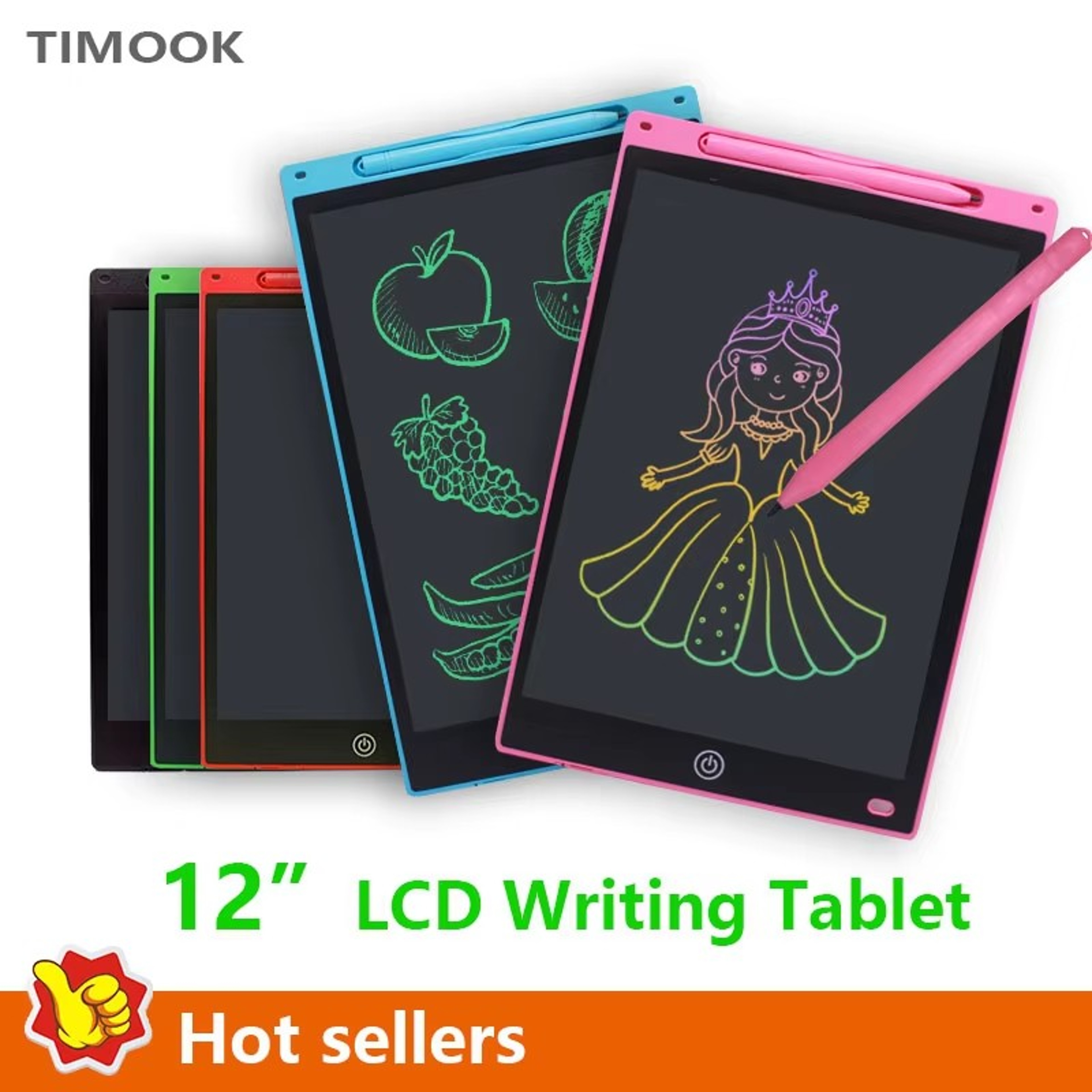 LCD Drawing Tablet For Kids  Adults Reusable Writing Pad With Stylus 1