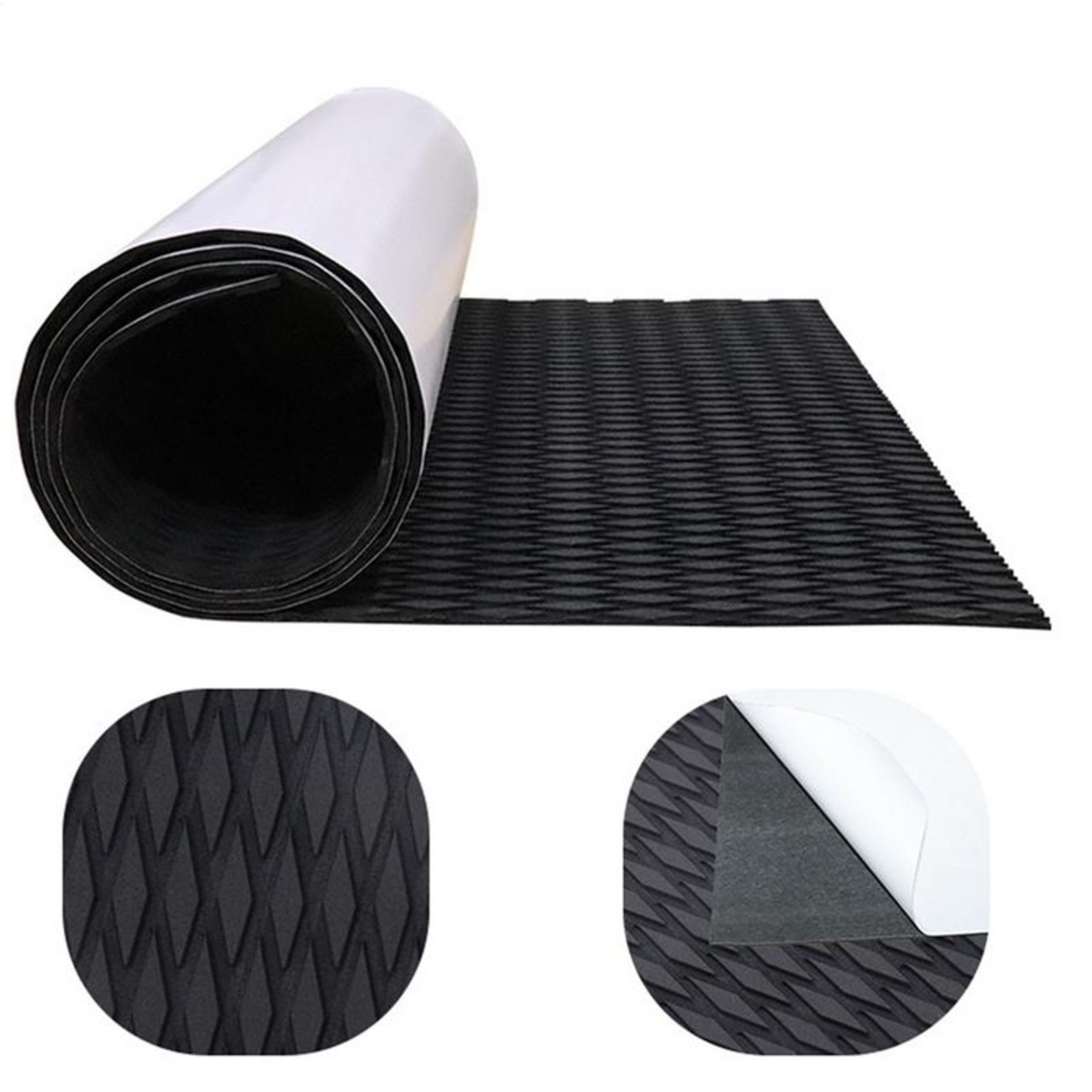 Premium EVA Foam Deck Grip Mat Anti Slip Marine Flooring for Boats Kayaks and RV Decking – view 6