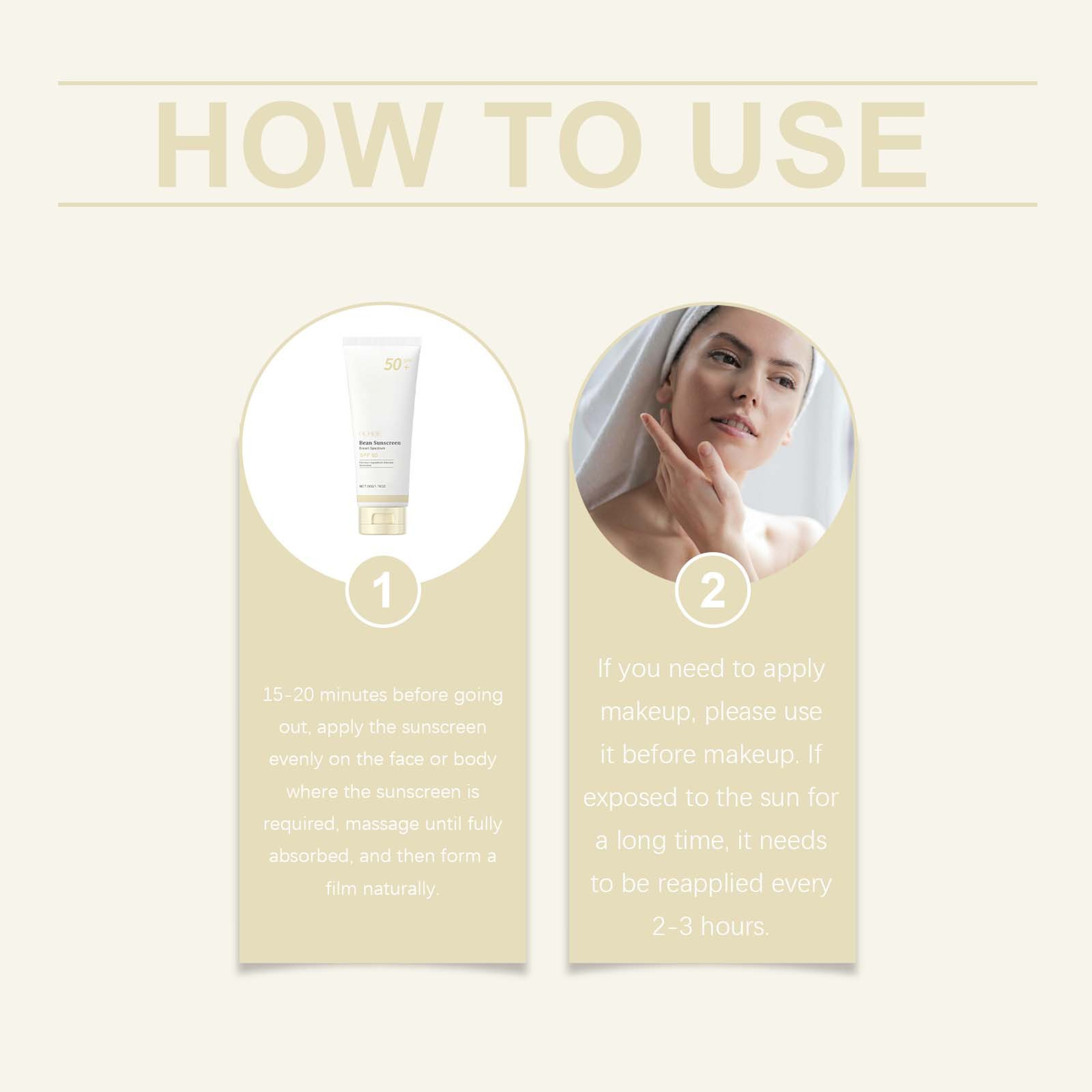 Moisturizing Sunscreen with UVA UVB Protection Lightweight Daily Sunblock – view 6