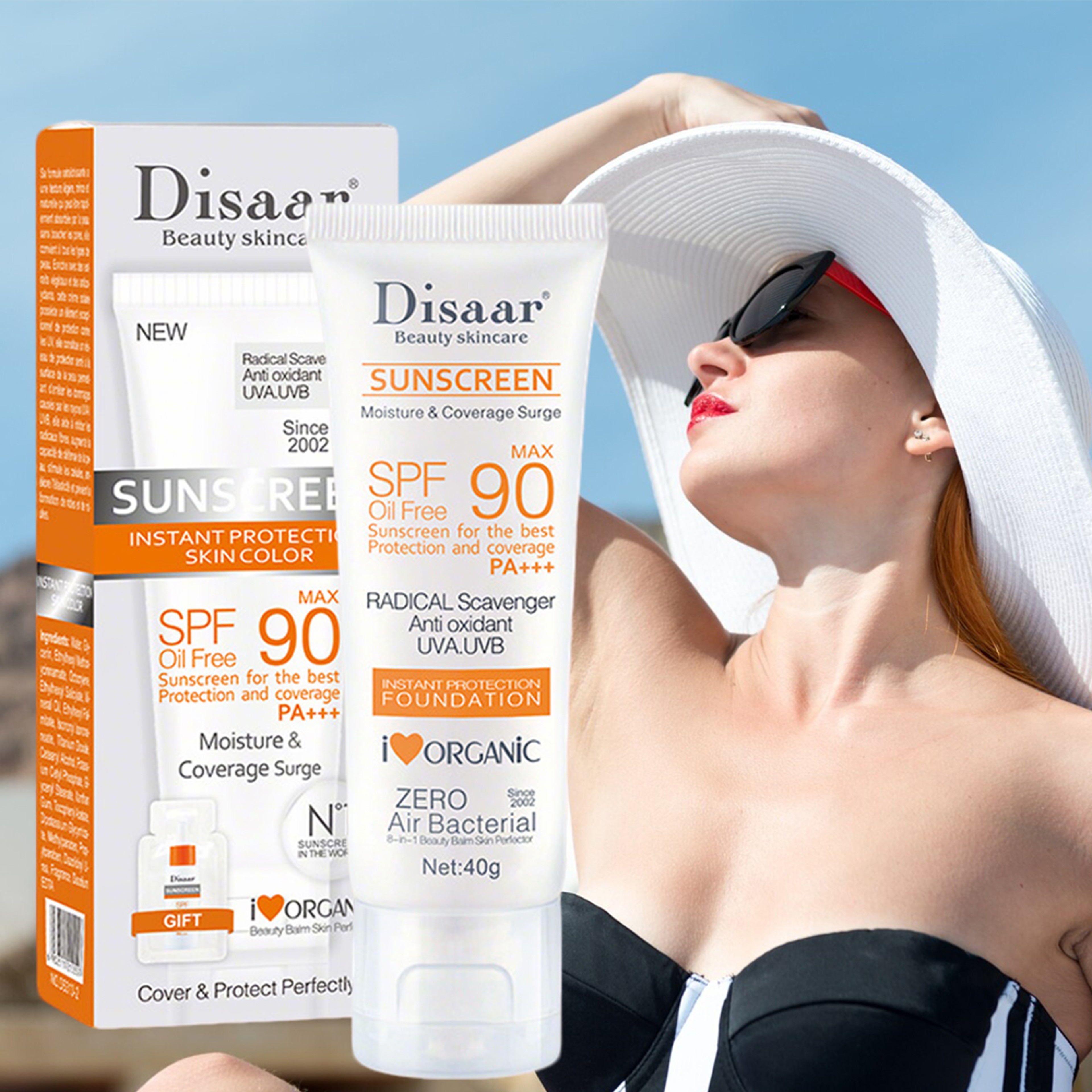 Sunscreen Cream Hydrating Broad Spectrum Sunscreen For Face  Body 0