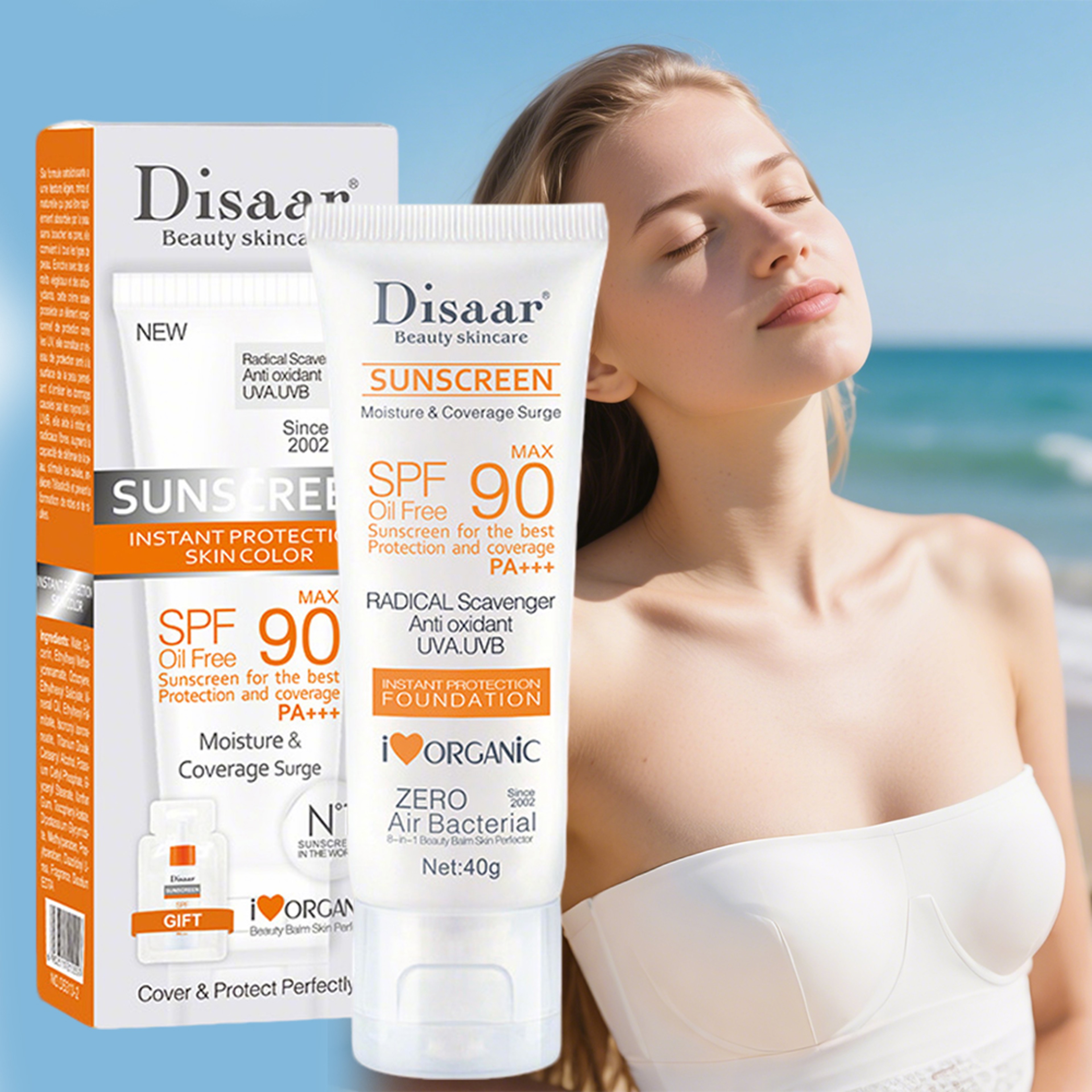 Sunscreen Cream Hydrating Broad Spectrum Sunscreen For Face  Body 1