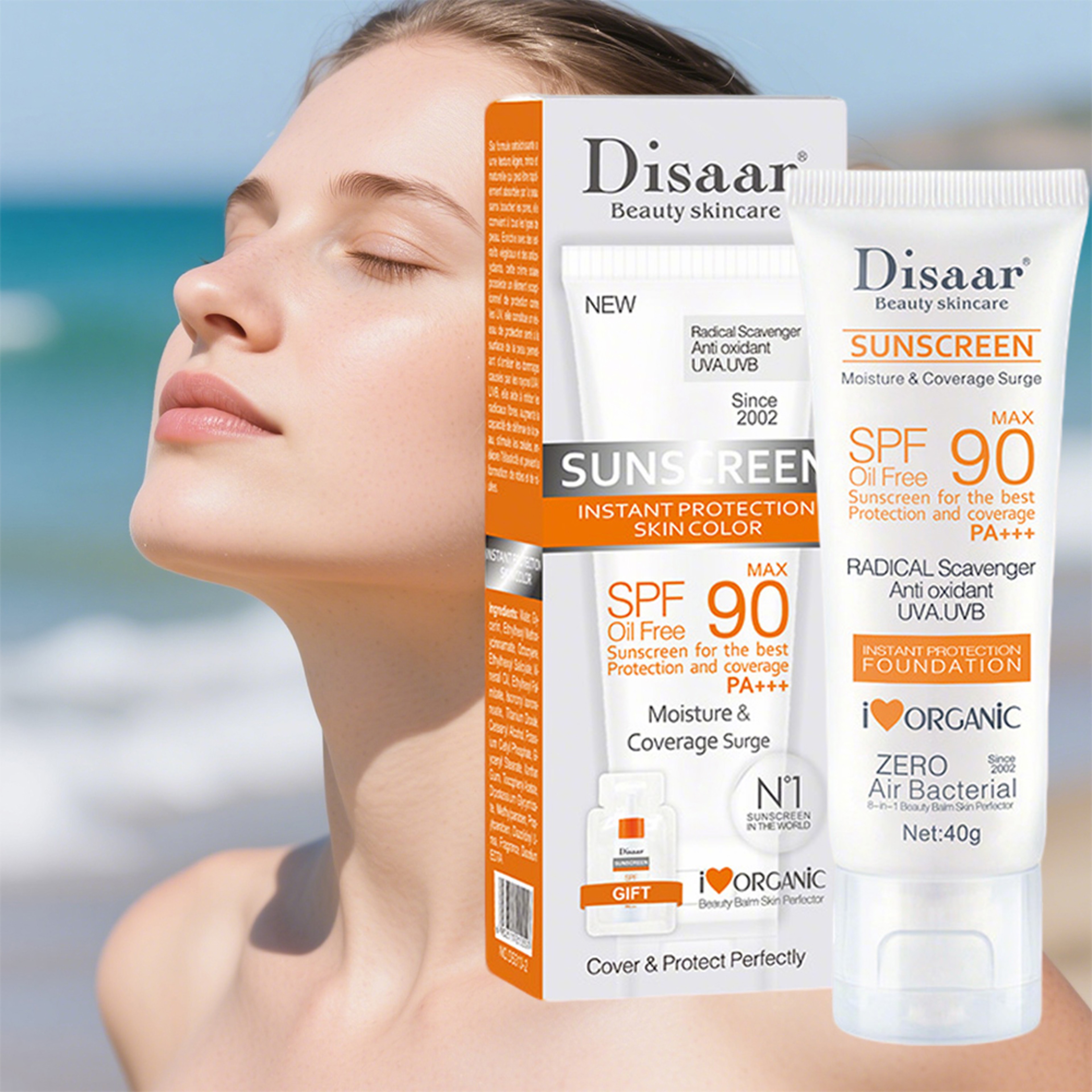 Sunscreen Cream Hydrating Broad Spectrum Sunscreen For Face  Body 2