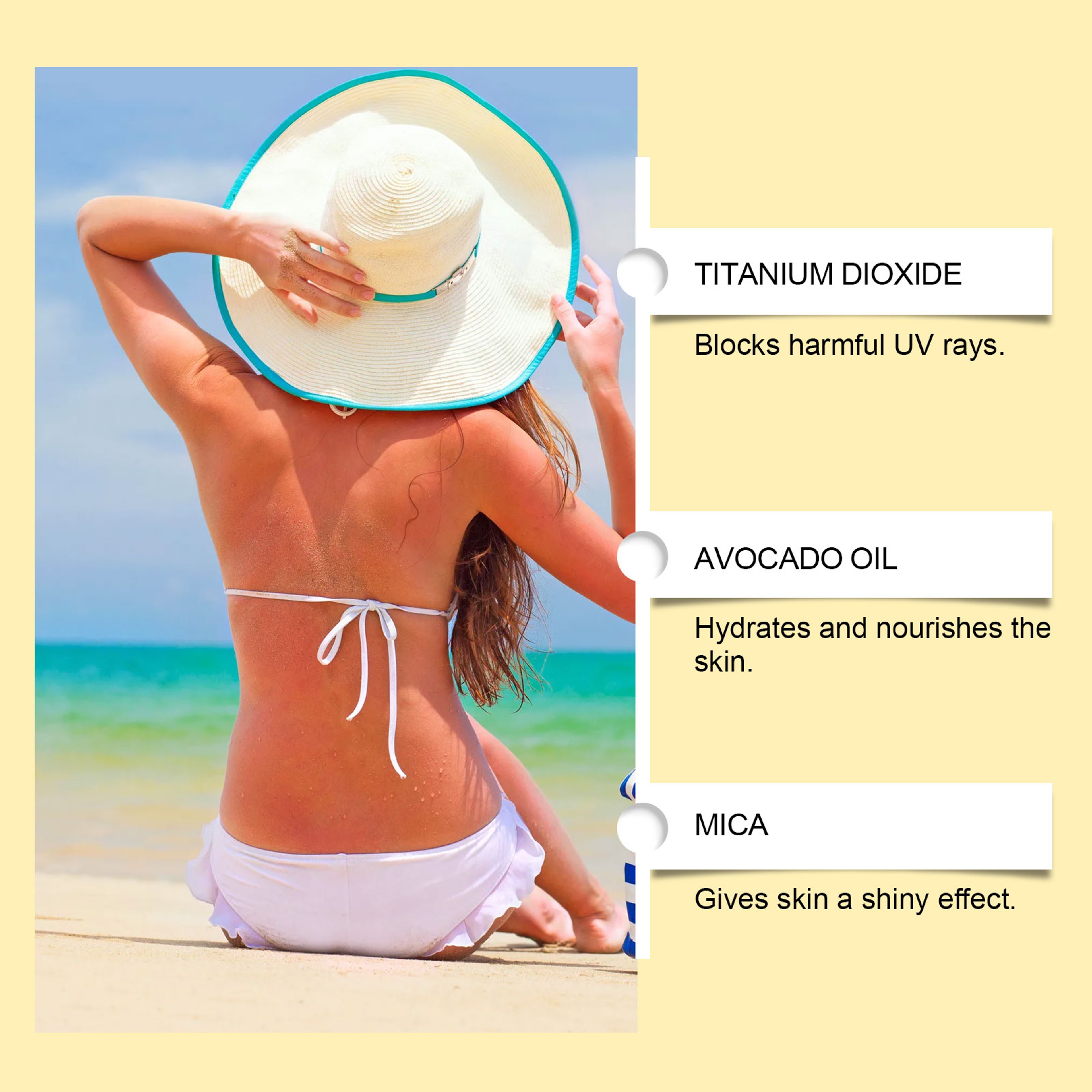 Invisible Sunscreen Spray For Face  Body Lightweight Hydrating UV Protection Mist 3