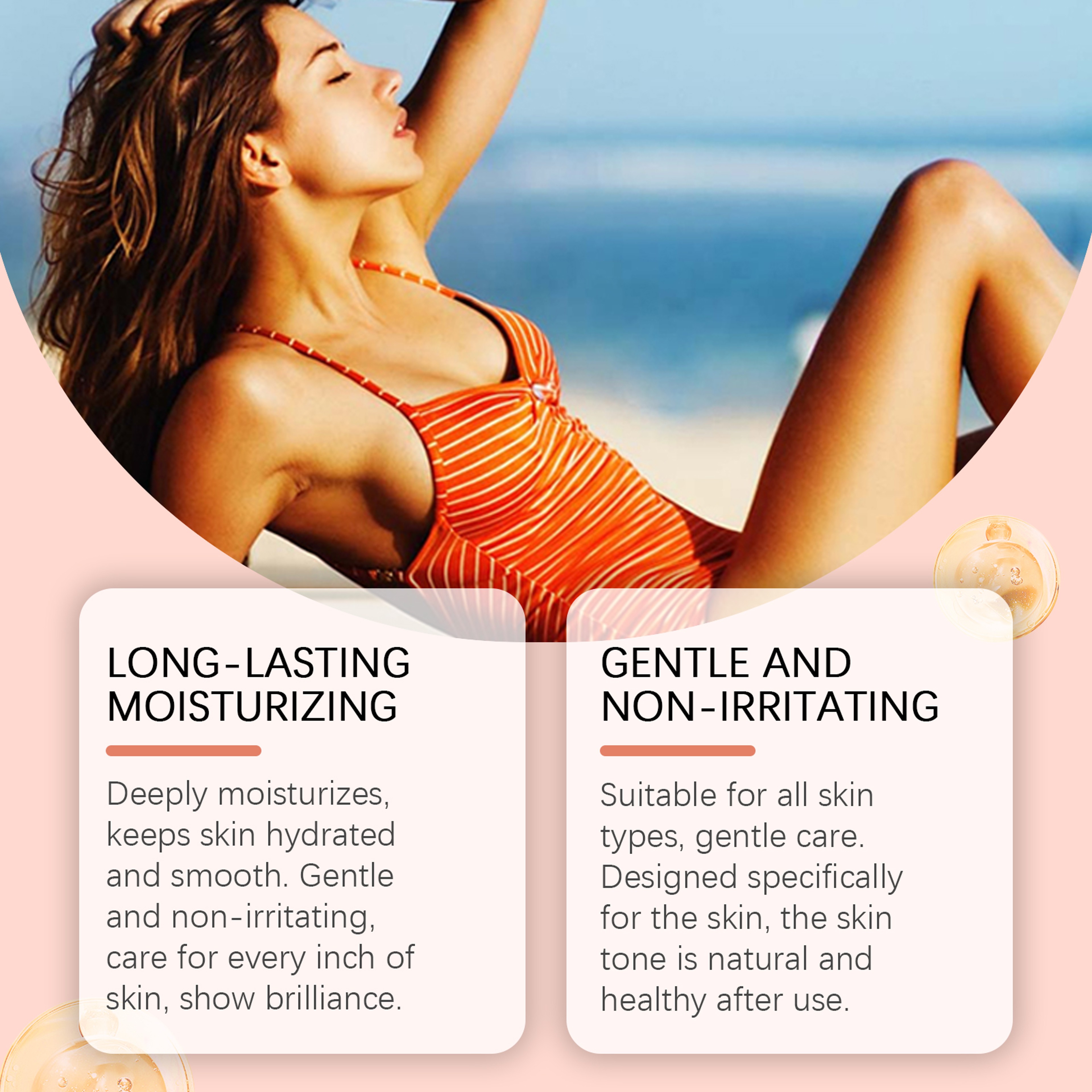 Radiant Glow Self Tanning Drops for Face & Body Natural Sunless Tanning Drops – view 3