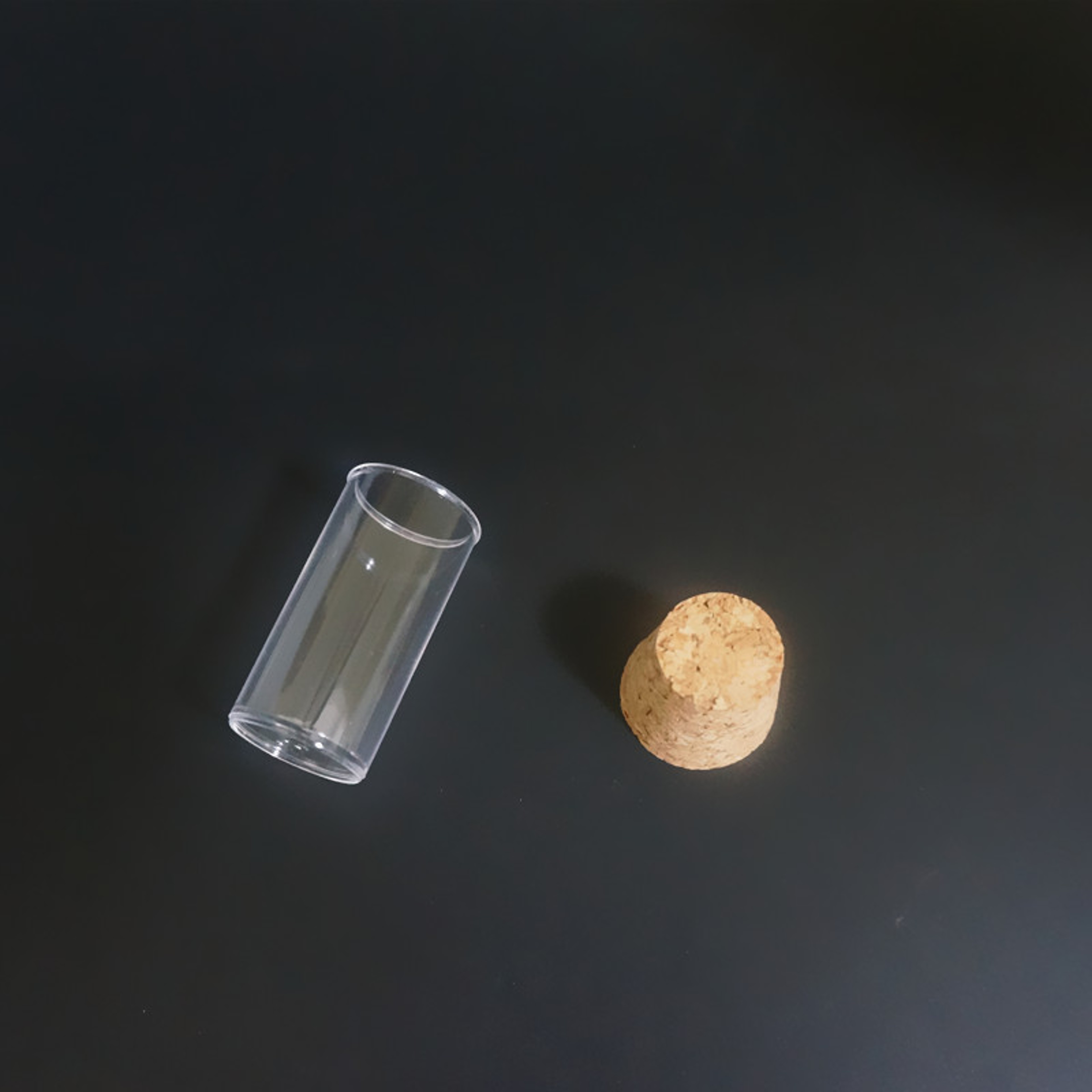 Plastic Test Tubes with Cork Stoppers for Lab and Drosophila Culture – view 6