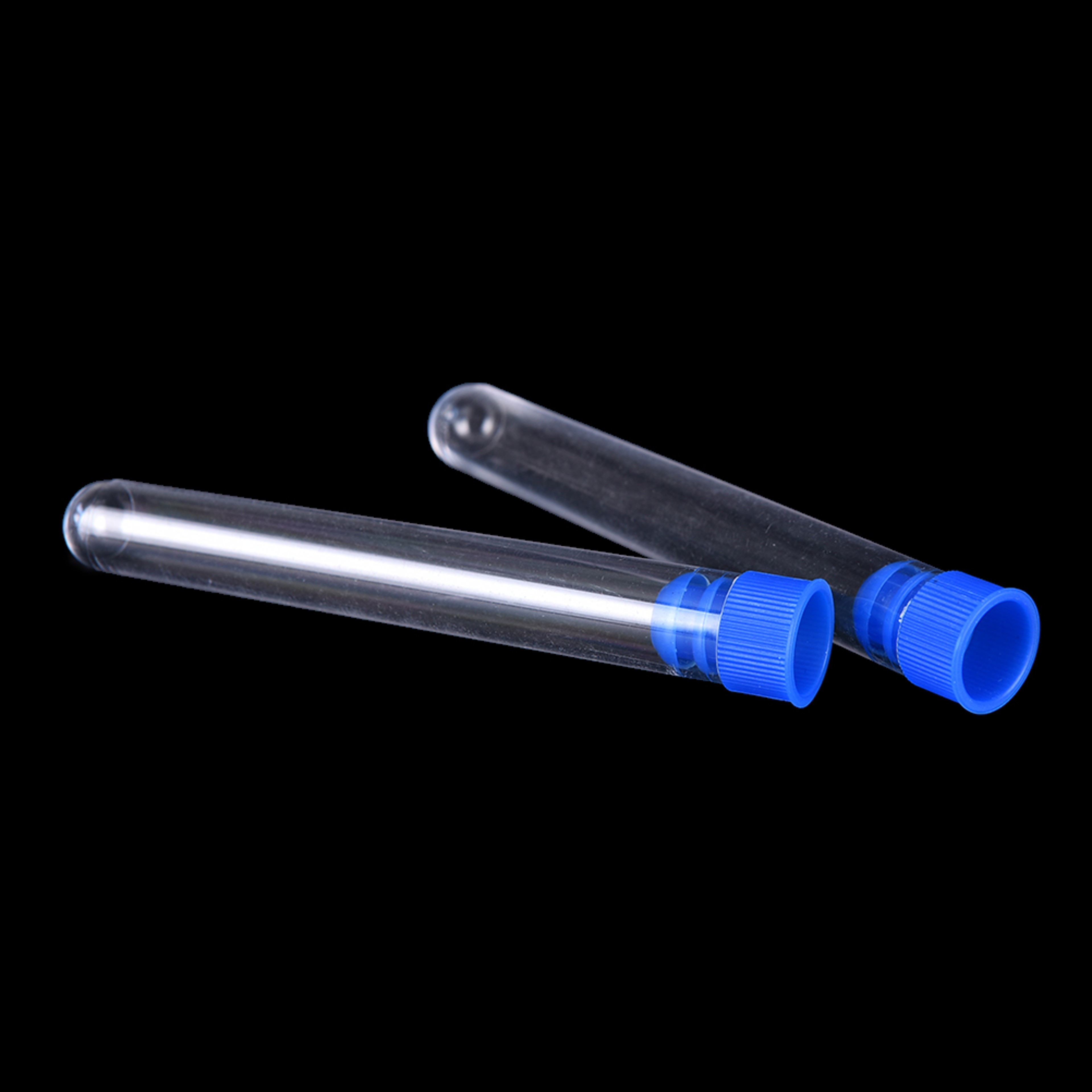 Piece Clear Plastic Test Tubes with Secure Caps for Lab Storage & Experiments – view 4